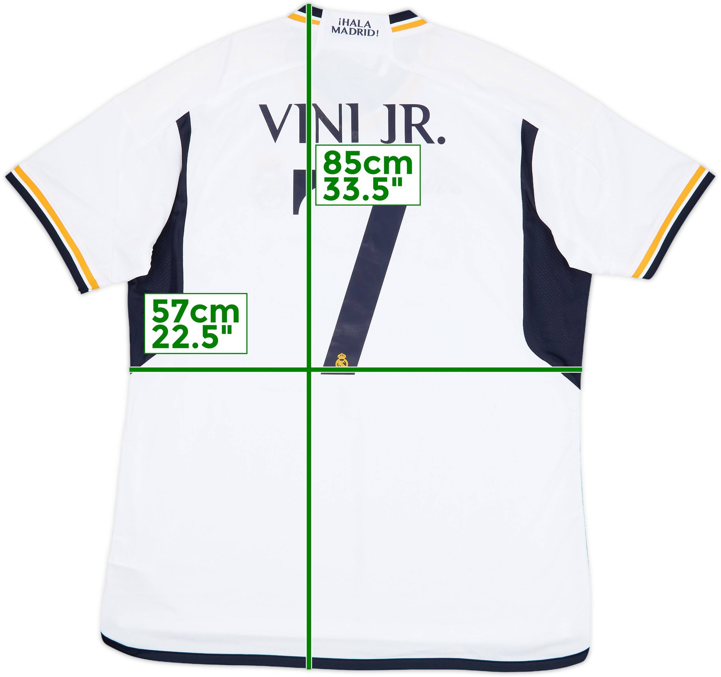 レアル・マドリード VINI JR. 7番 シャツ 2023-24 2023-24 Real Madrid Away Shirt Vini Jr. #7 (S)