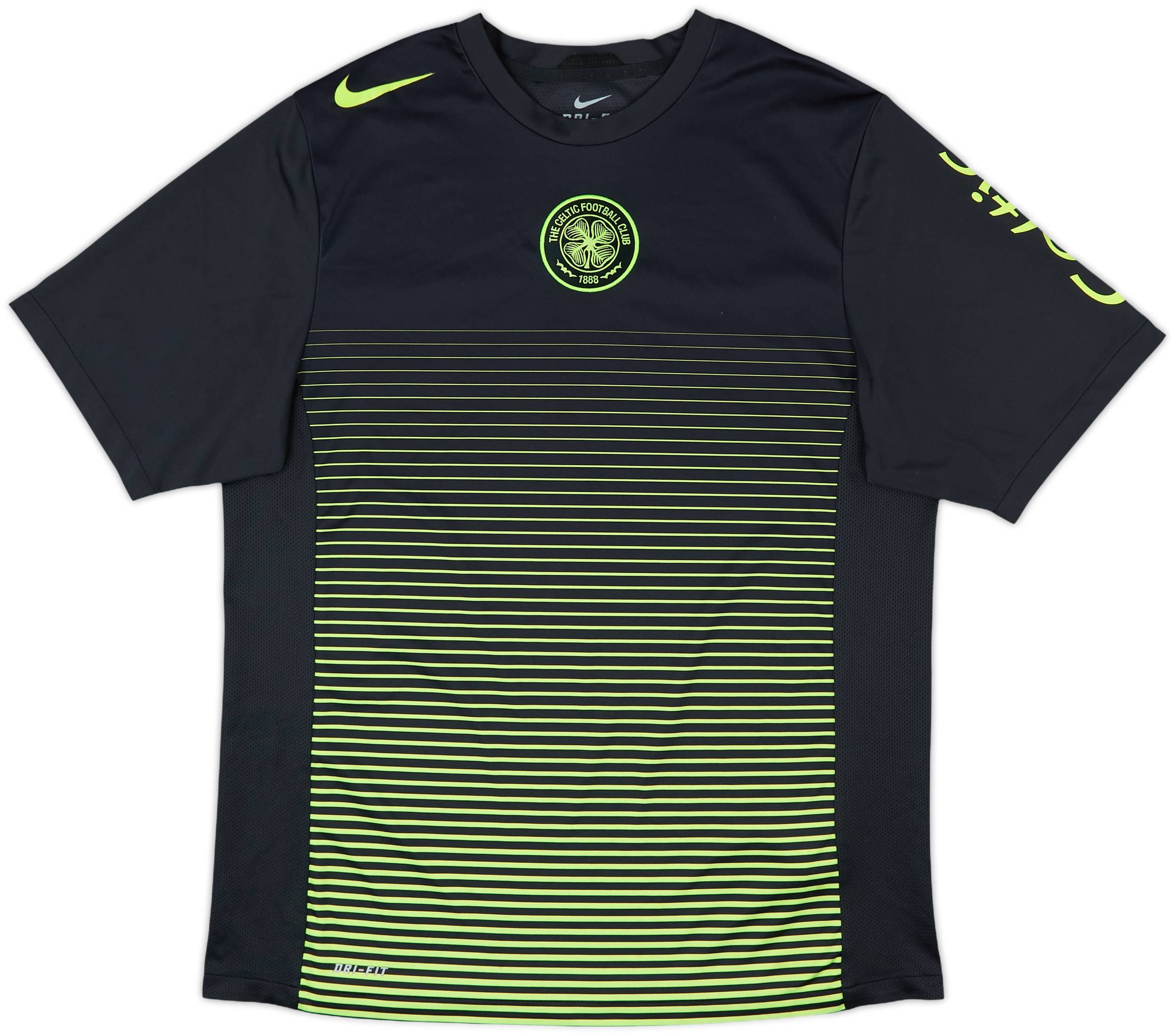 Celtic FC Nike シャツ Mサイズ 黒 2010-11 Celtic Nike Training Shirt - 9/10 - (L)