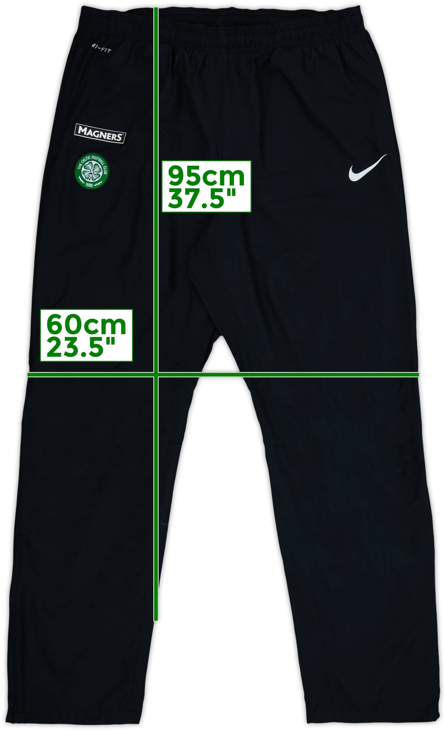 2014-15 Celtic Nike Track Pants/Bottoms - 5/10 - (XL)