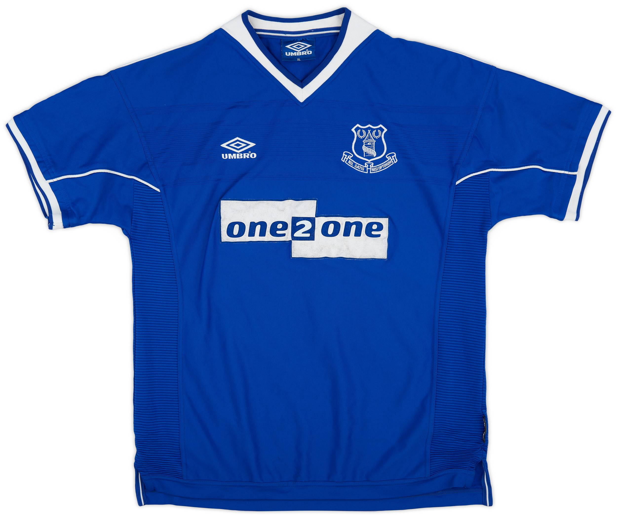 1999-00 Everton Home Shirt - 8/10 - (XL)
