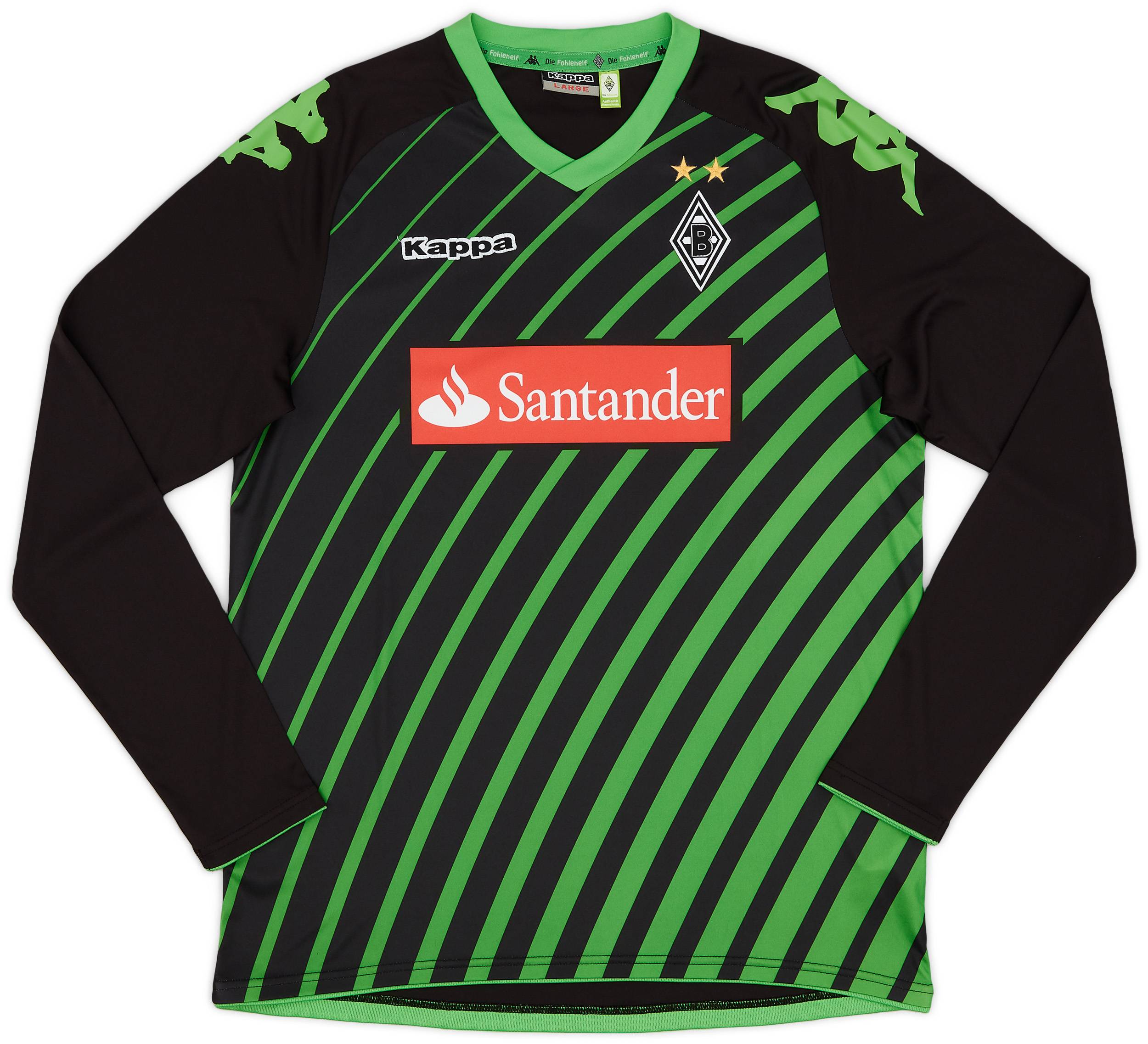 2013-14 Borussia Monchengladbach Third L/S Shirt - 9/10 - (L)