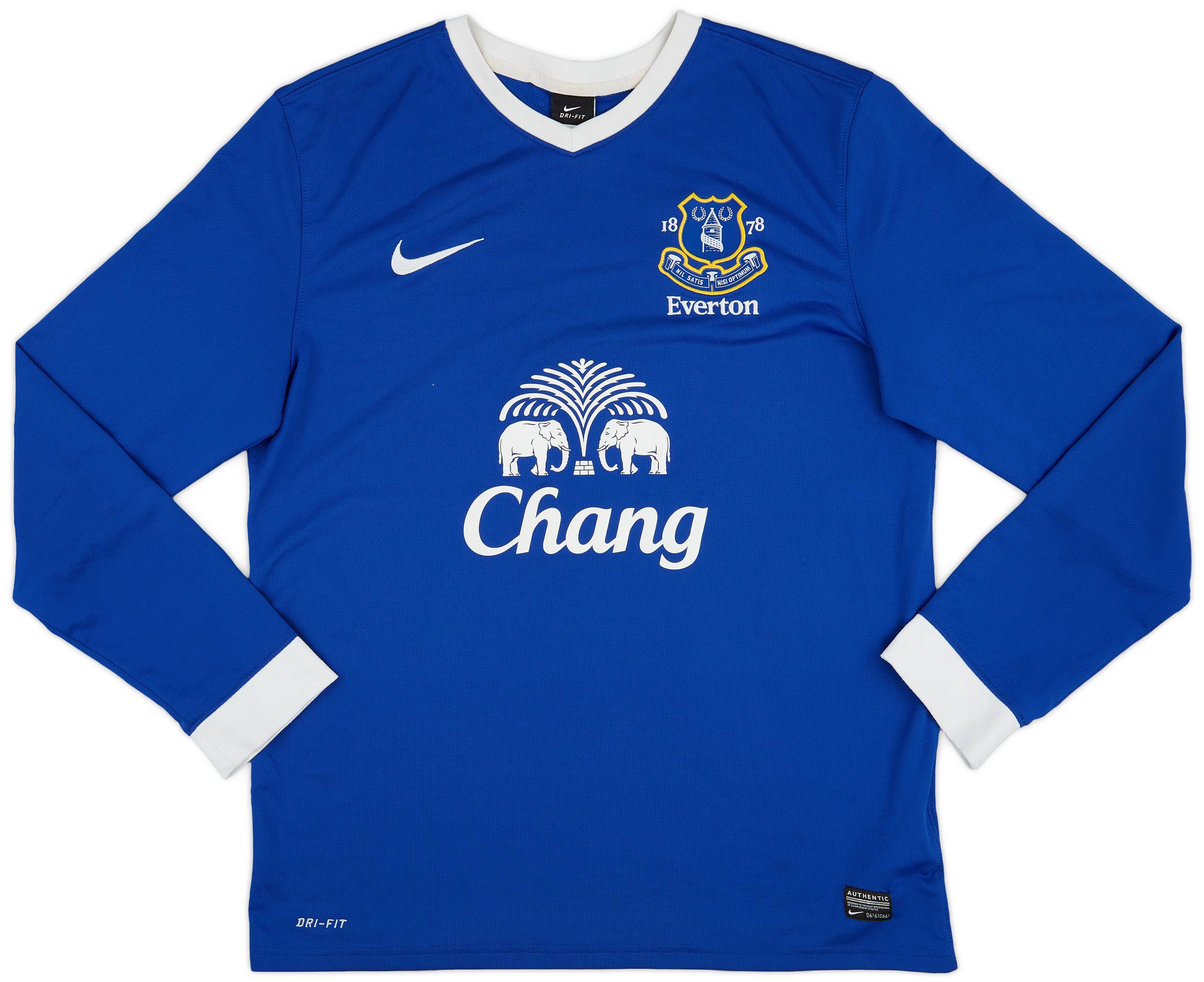 Everton long sleeve jersey shop