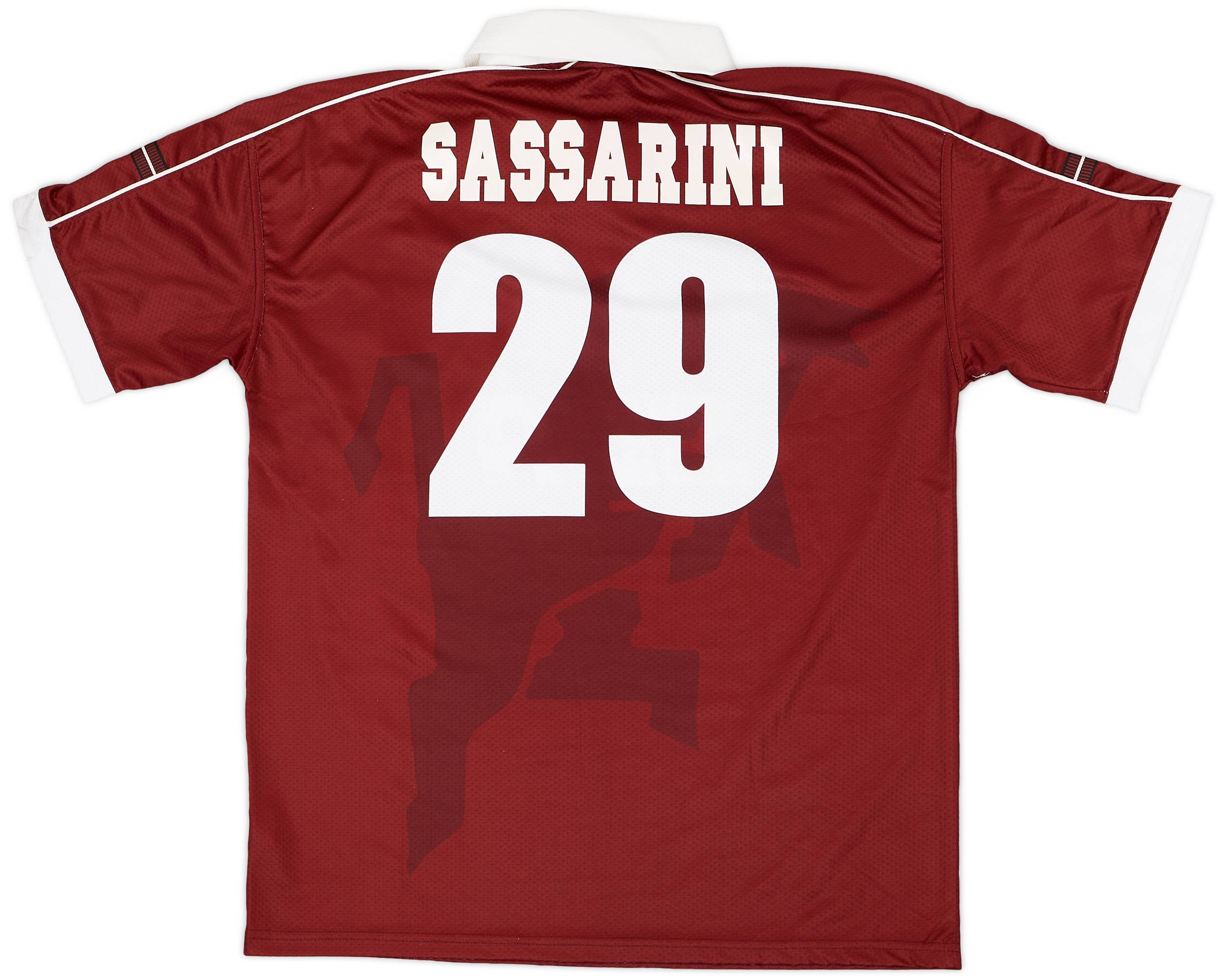 1998-99 Torino Home Shirt Sassarini #29 - 9/10 - (XL)