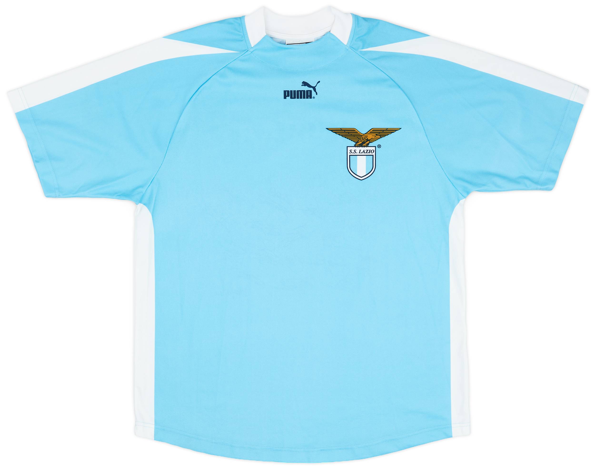 2003-04 Lazio 'Signed' Basic Home Shirt - 9/10 - (M)
