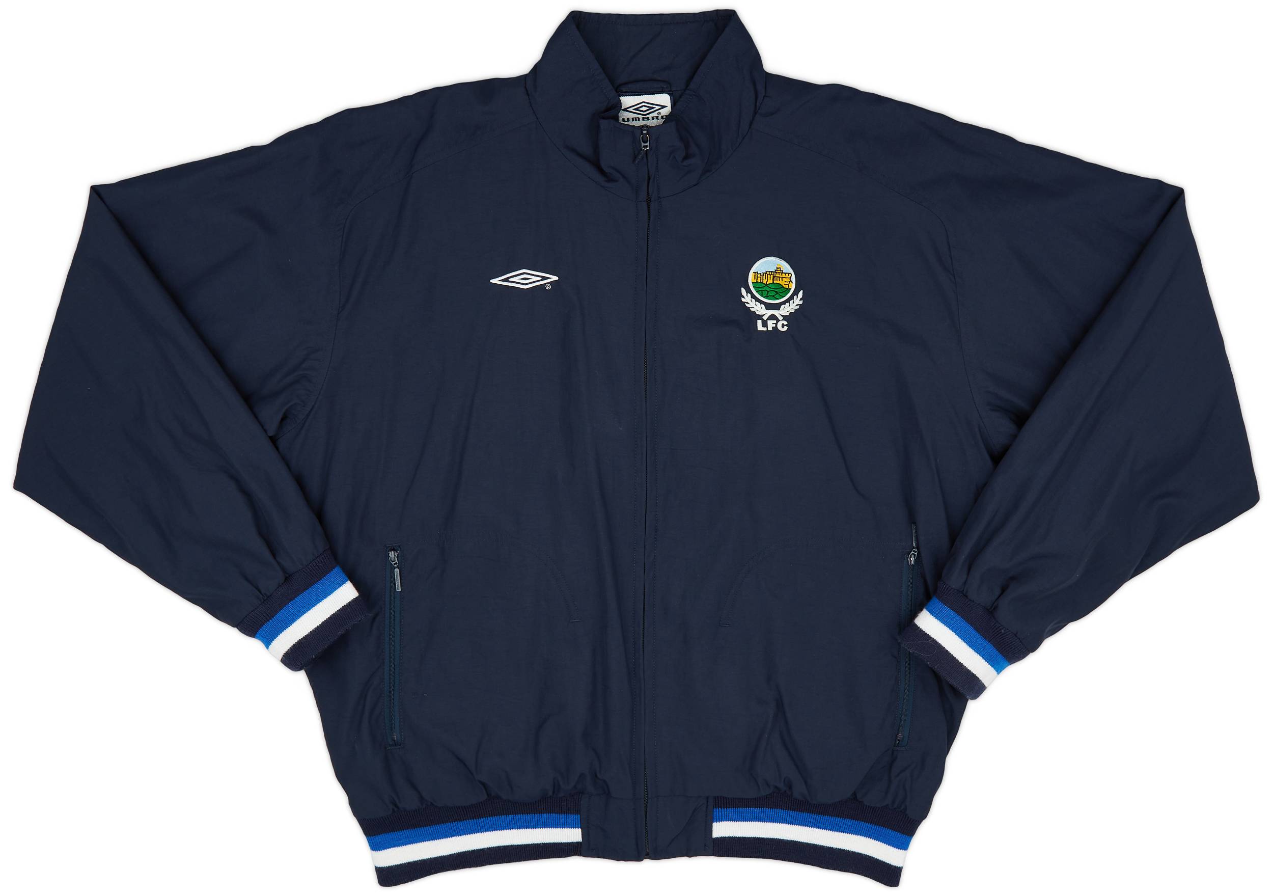 2006-08 Linfield Umbro Bomber Jacket - 7/10 - (L)