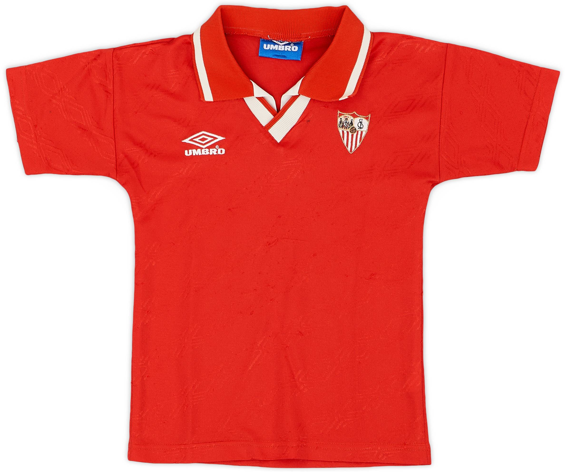 1996-98 Sevilla Away Shirt - 7/10 - (S.Boys)