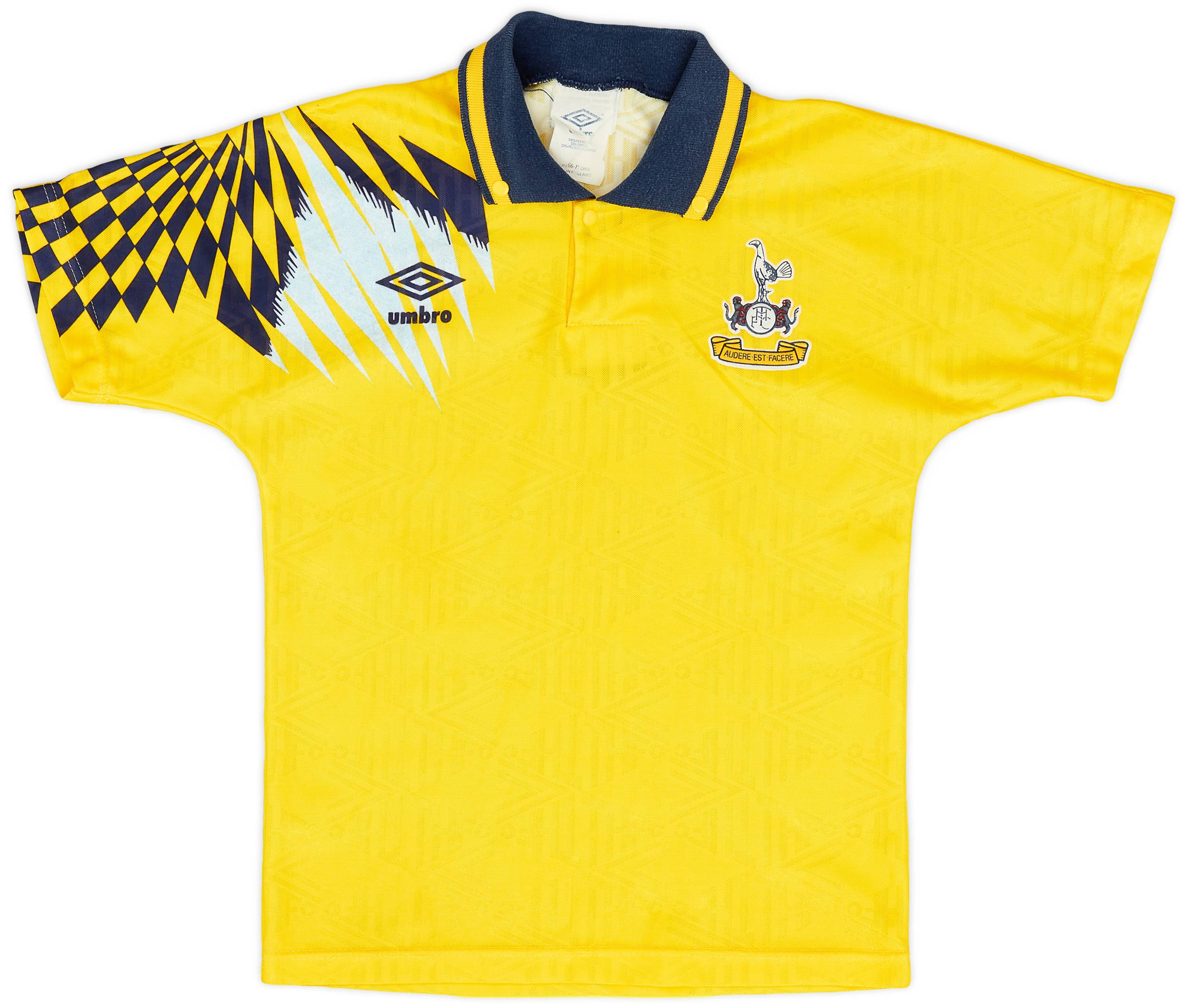 1991-95 Tottenham Away Shirt - 9/10 - (M.Boys)