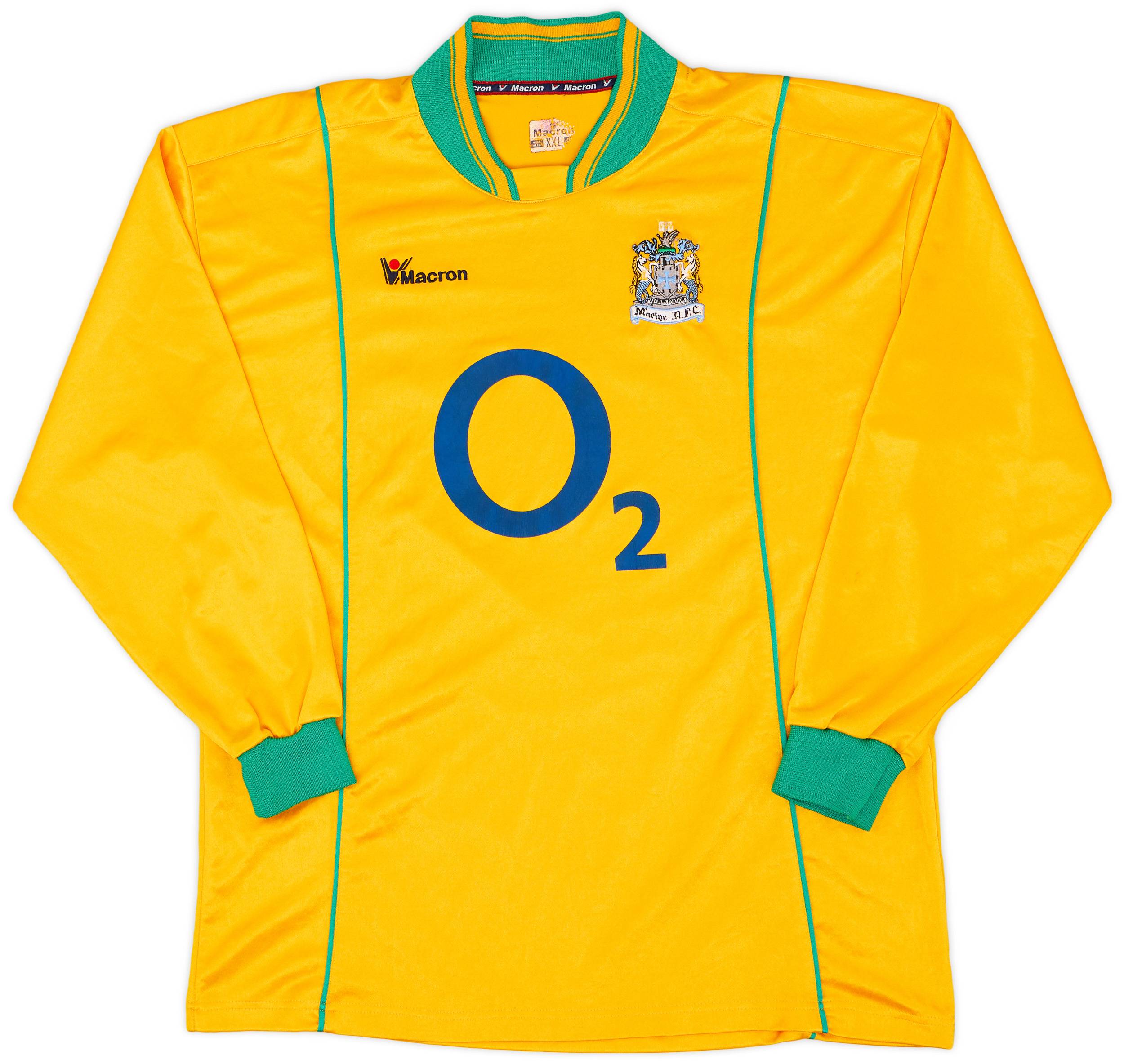 2005-06 Marine Away L/S Shirt 8/10 (XXL)
