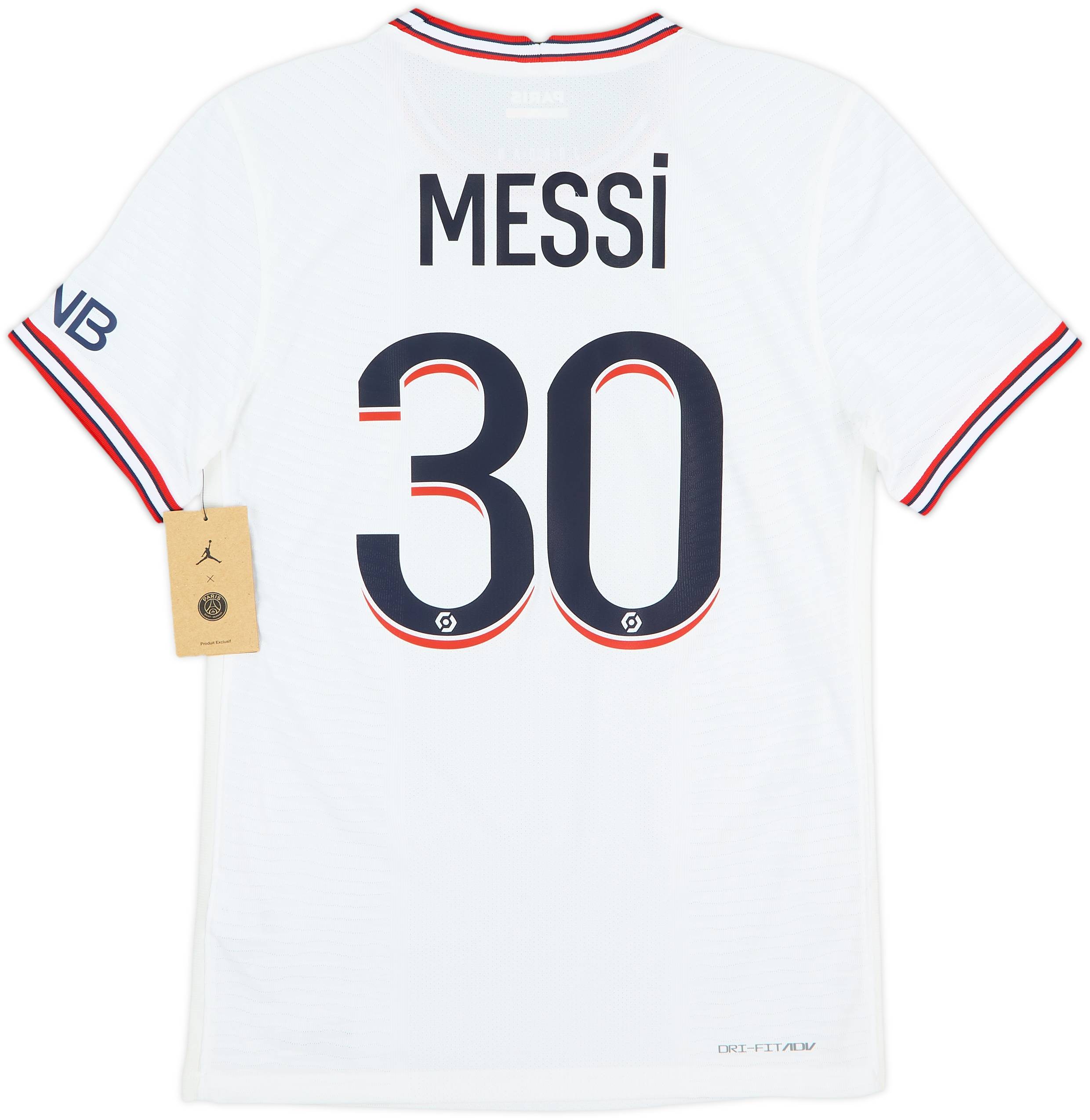 2021-22 Paris Saint-Germain Authentic Fourth Shirt Messi #30 (S)
