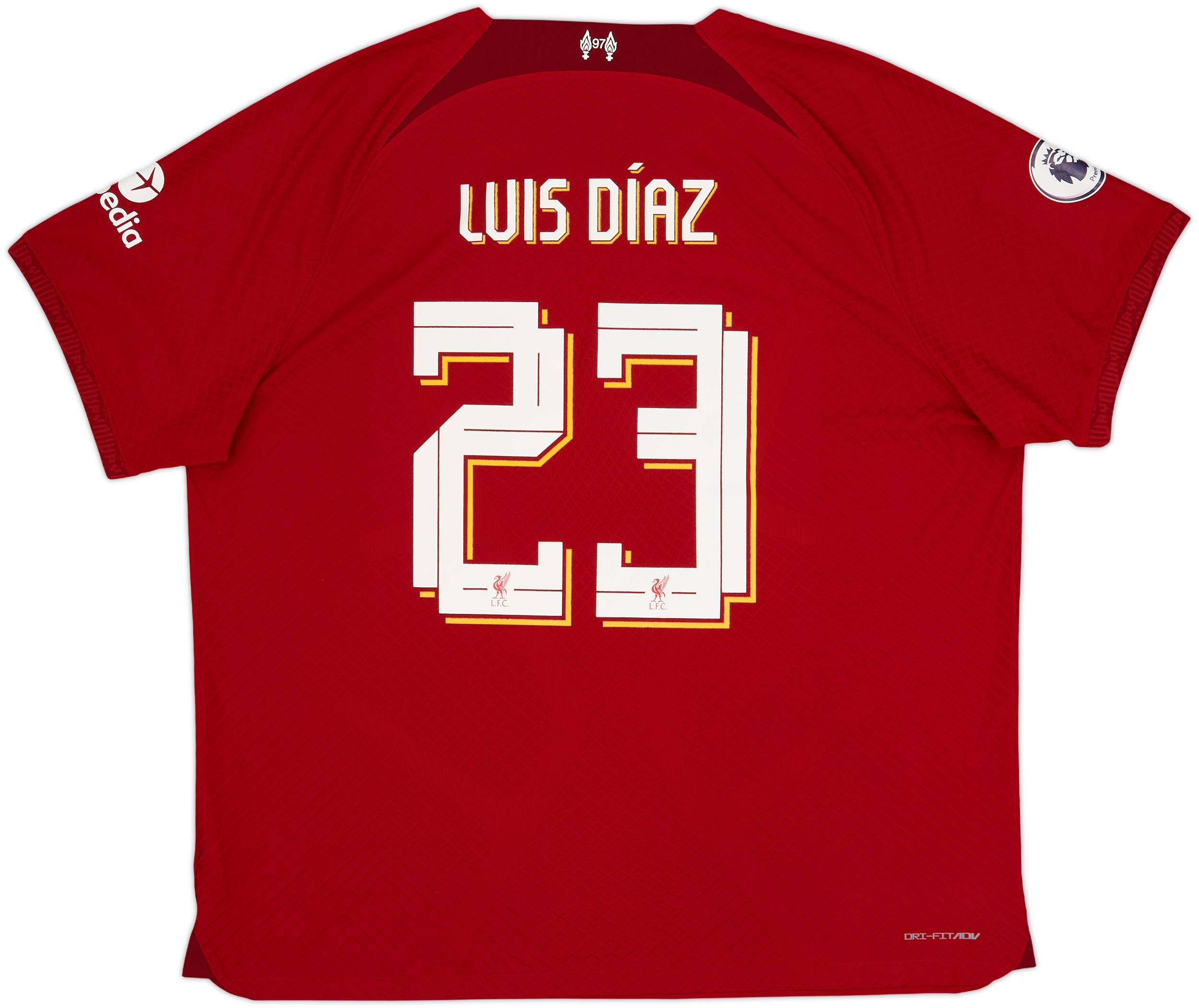 Liverpool Luis Díaz 23 シャツ Mサイズ ルイスディアス Liverpool Luis Díaz 23 シャツ Mサイズ ルイスディアス 2021/22
