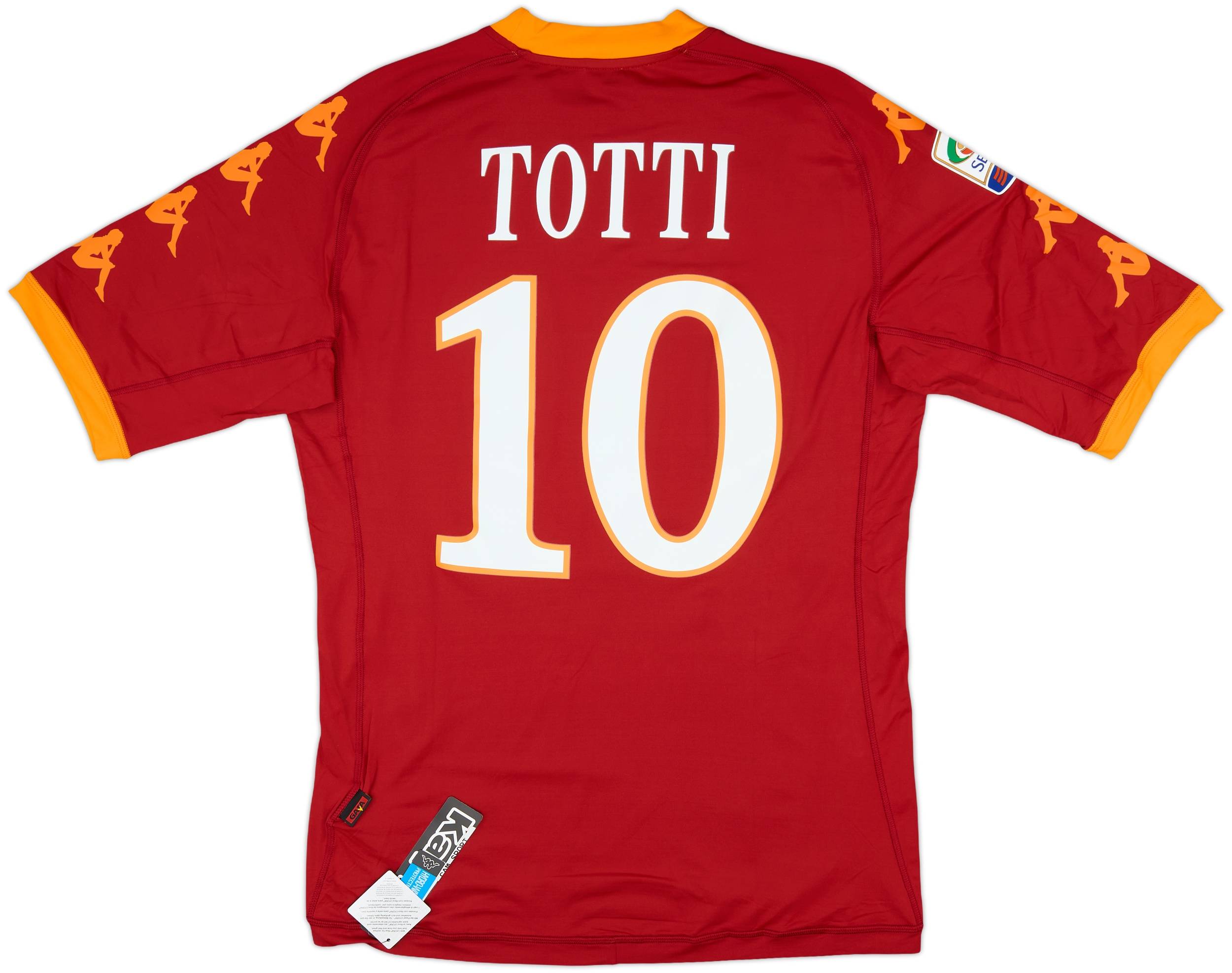 AS ROMA TOTTI 10 XL ユニフォーム　正規品！ 2010-11 Roma Home Shirt Totti #10 (XL)