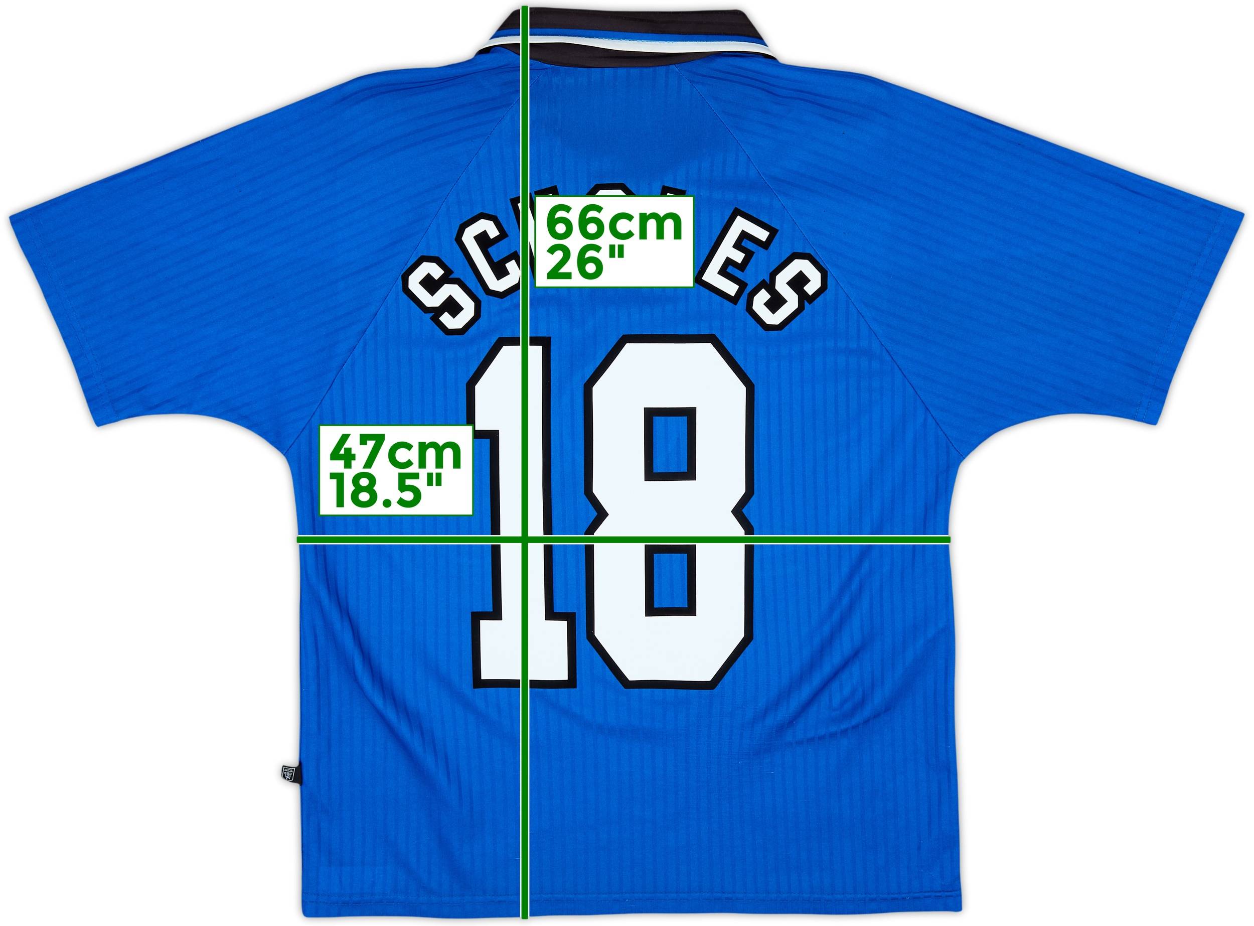 ウェア 1996-98 Manchester United  Shirt 1996-98 Manchester United Home Shirt - 5/10 - (XL)