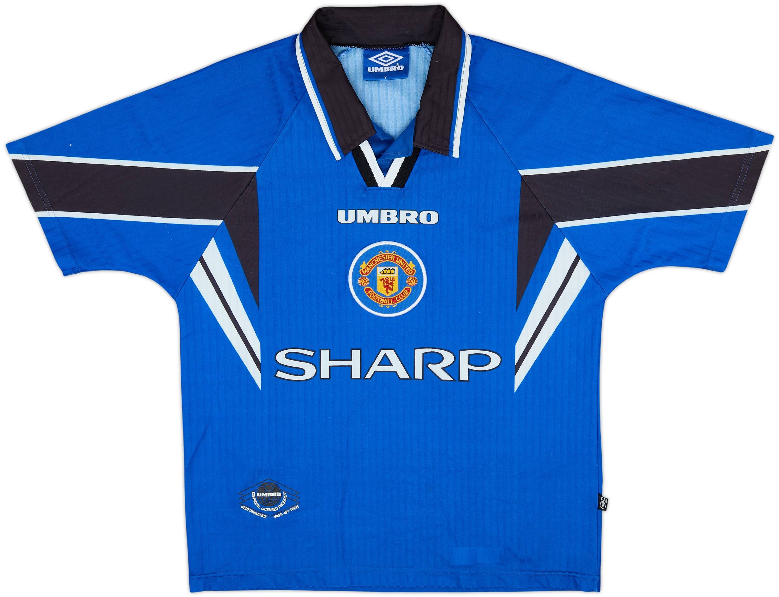 1996-98 Manchester United Third Shirt Cantona #7 - 7/10 - (Y)