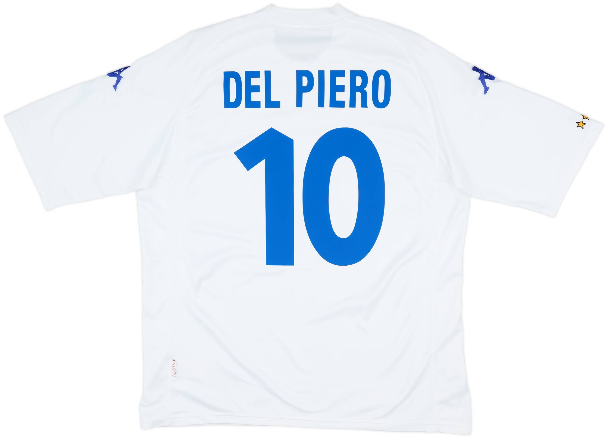 2000-01 Italy Away Shirt Del Piero #10 - 8/10 - (XXL)