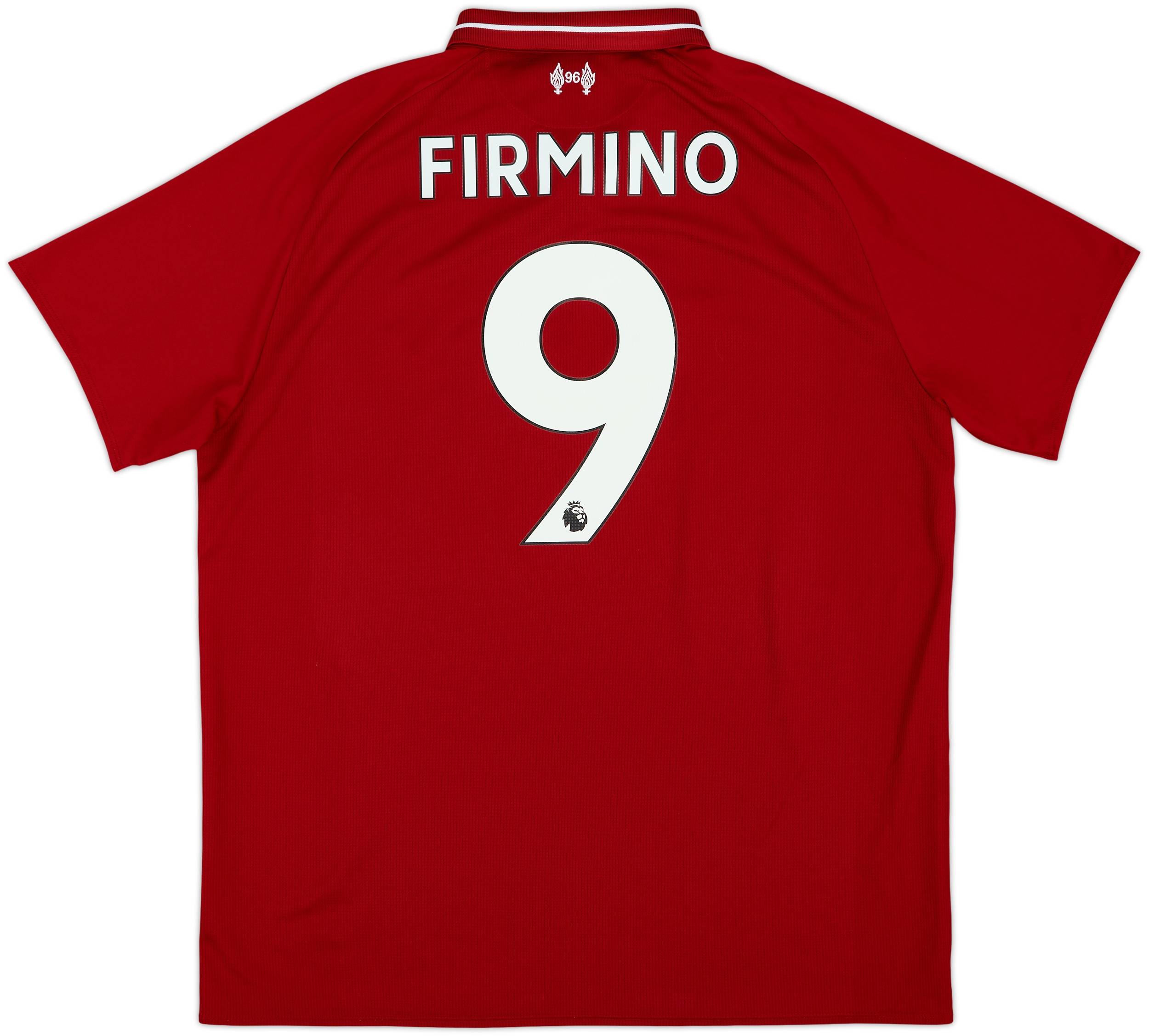 2018-19 Liverpool Home Shirt Firmino #9 - 9/10 - (XL)