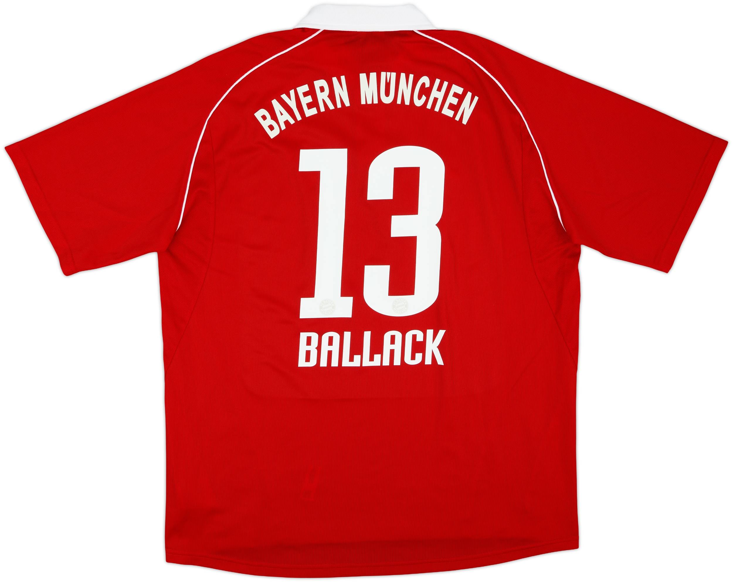 Bayern München Ballack 13 シャツ Bayern Munchen 2004 Jersey #13 Ballack Adidas Gold Shirt Size Boys