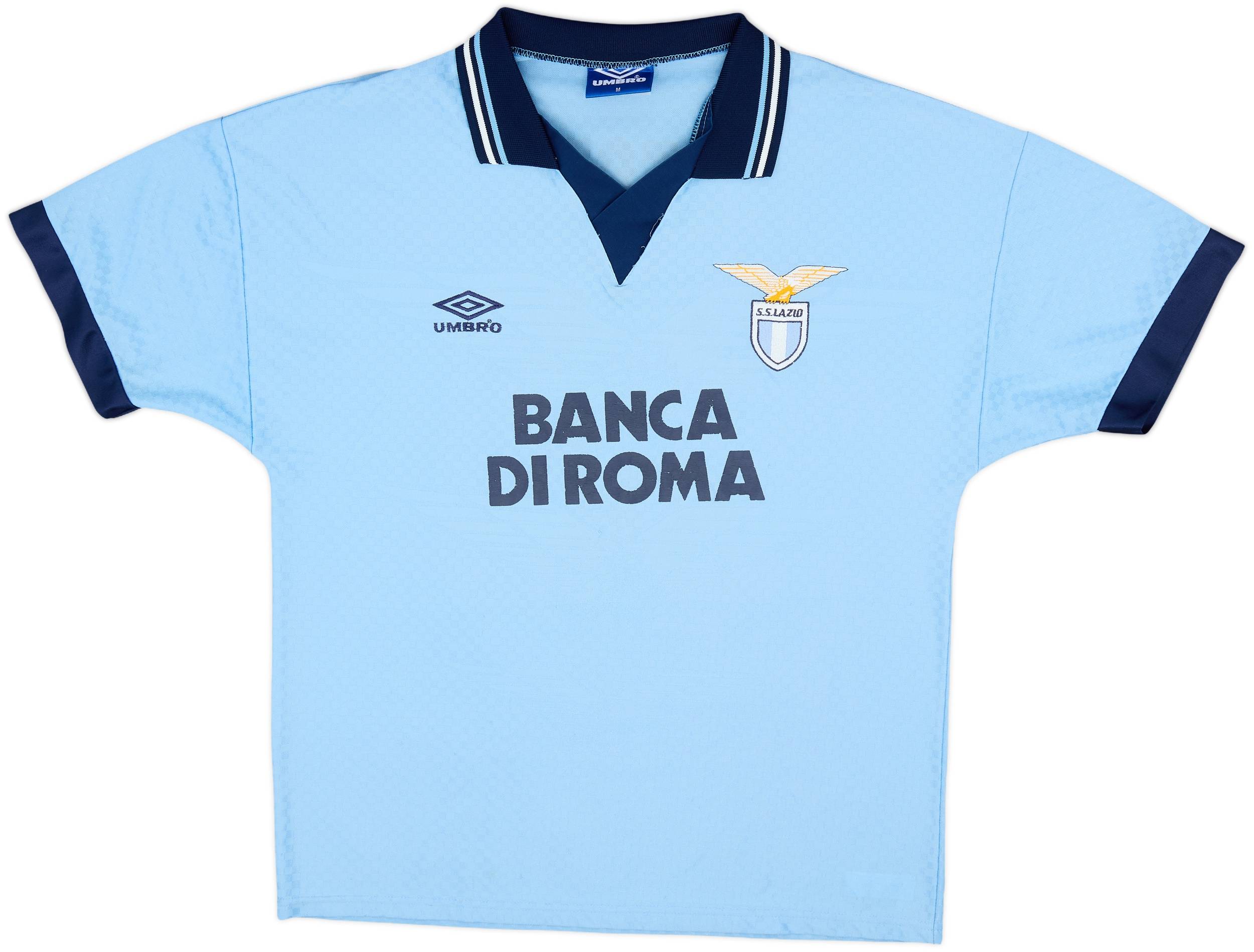 1995-96 Lazio Home Shirt Nesta #13 - 8/10 - (M)