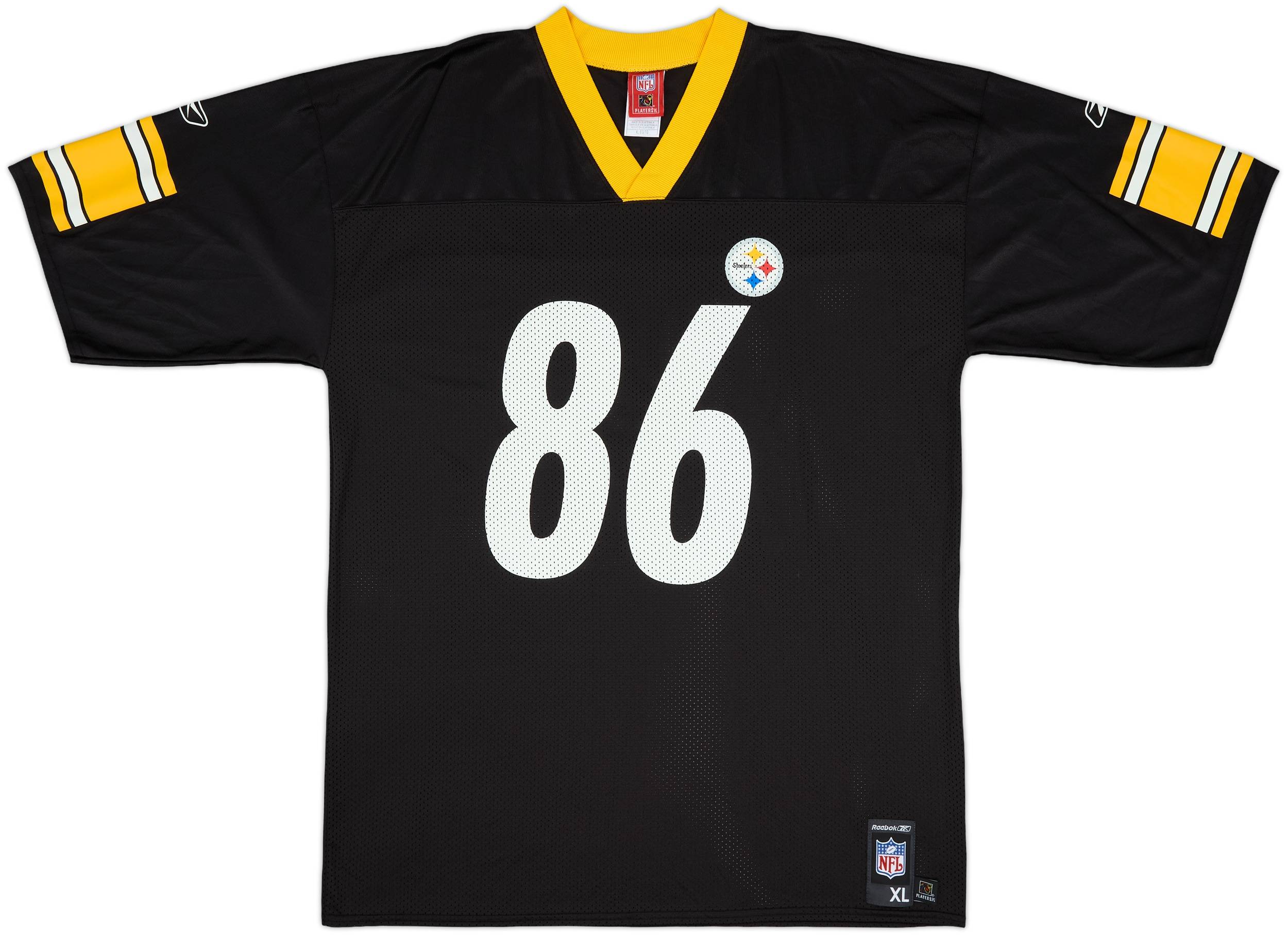 NFL　RBKジャージ Reebok NFL Jersey Men's Size Large Blue Short Sleeve V-Neck Nylon