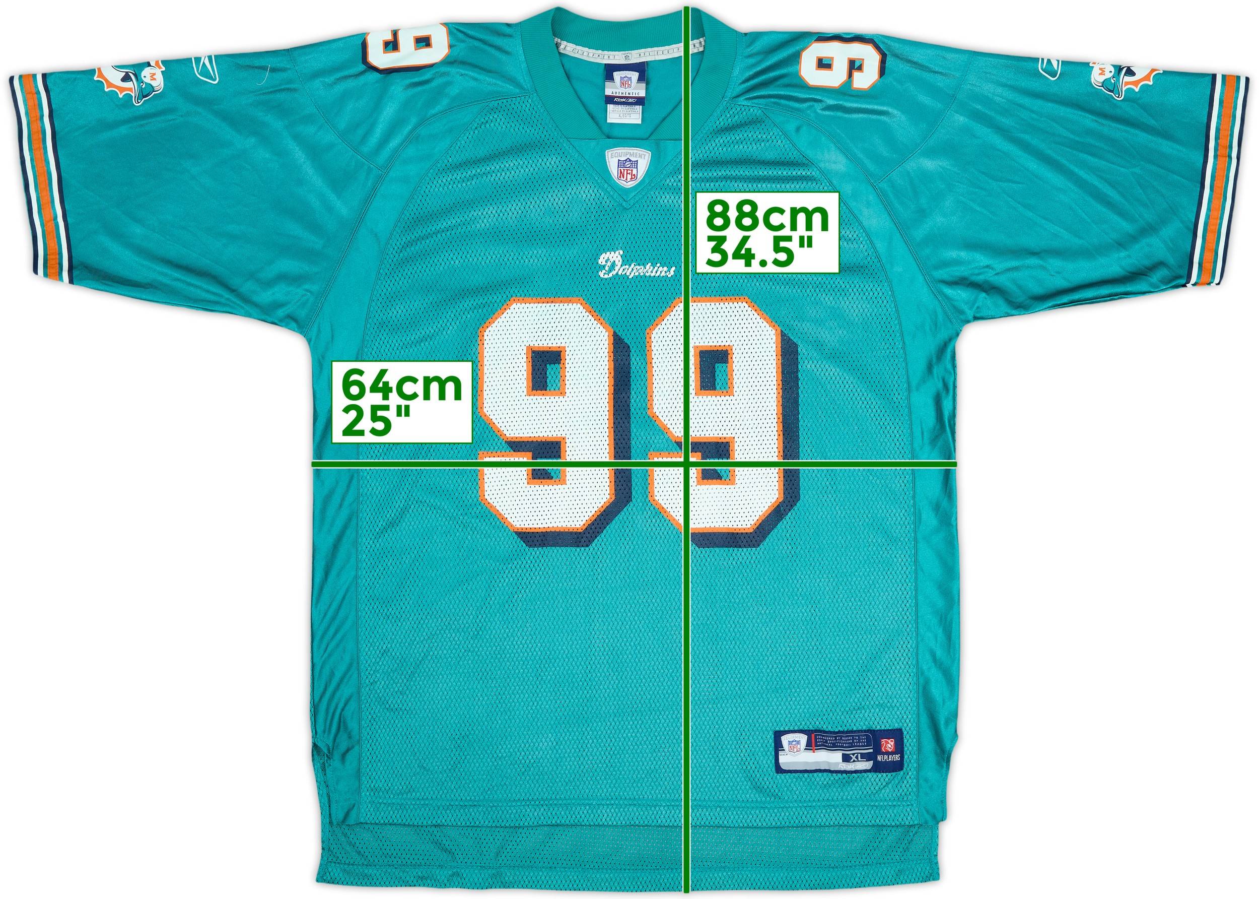 2007 Miami Dolphins Taylor #99 Reebok On Field Home Jersey - 7/10