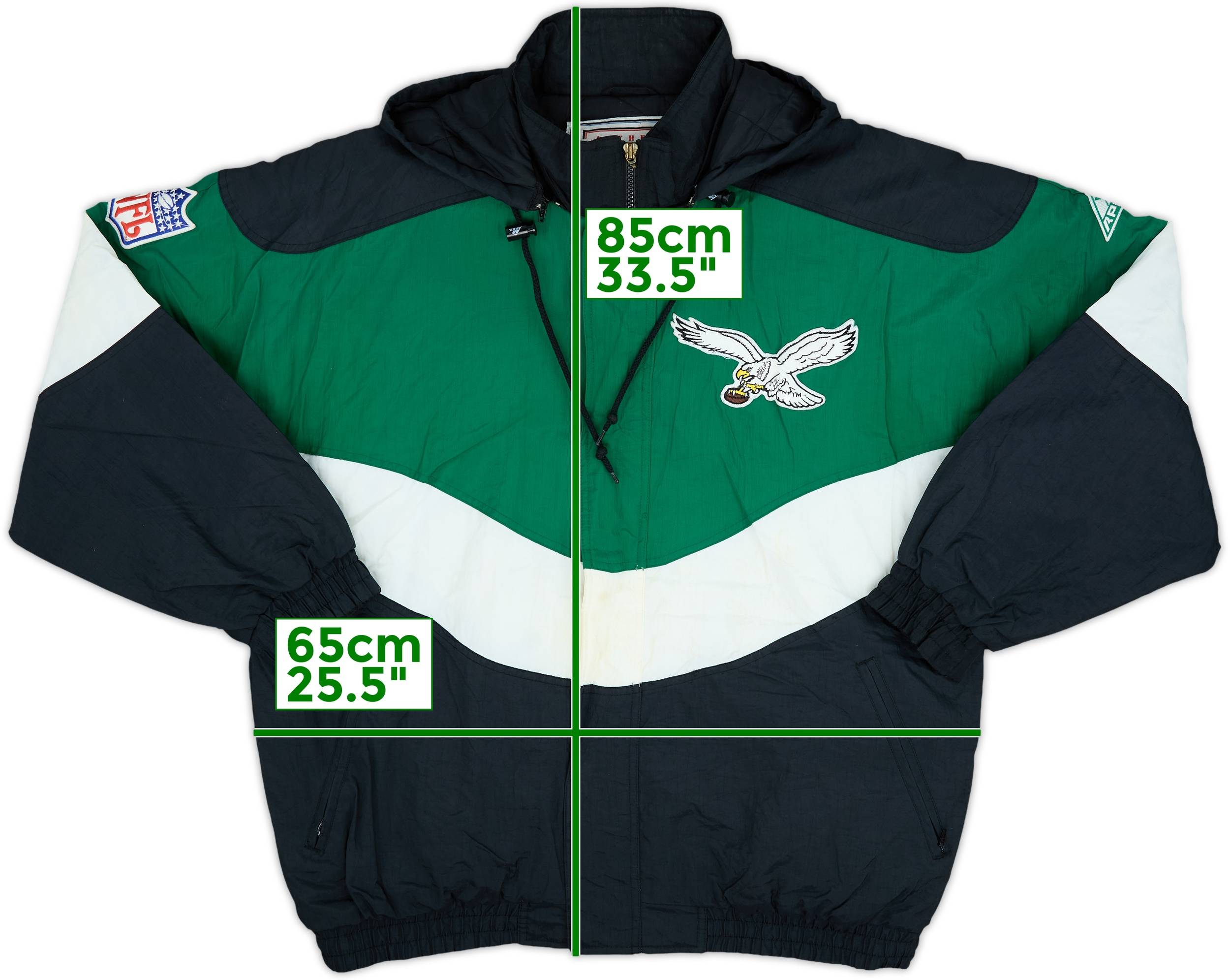 EAGLES ウォームアップジャケット 緑 EAGLES ウォームアップジャケット 緑 EAGLES ウォームアップジャケット 緑
