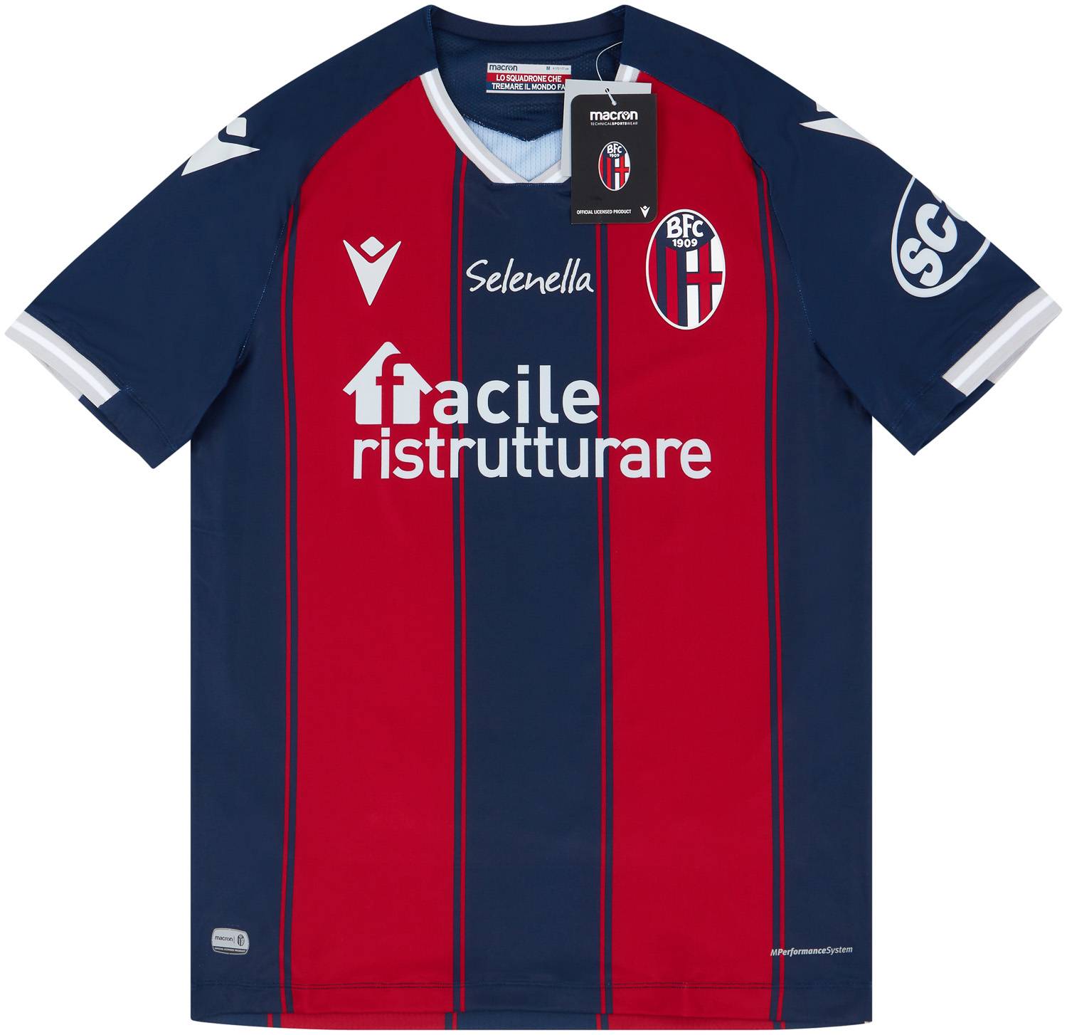 2020-21 Bologna Home Shirt