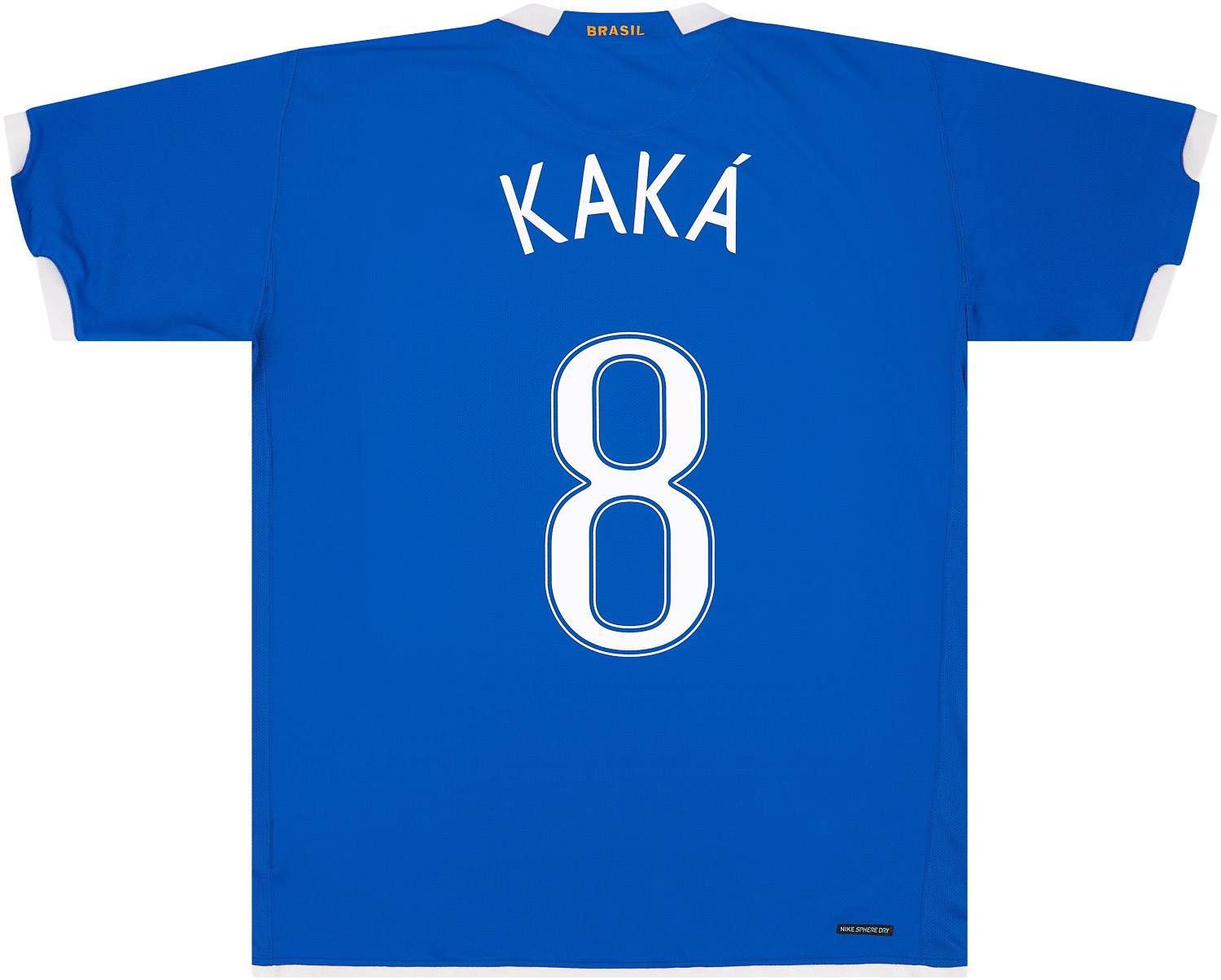 2006-08 Brazil Away Shirt Kaká #8 (Very Good - 7/10)