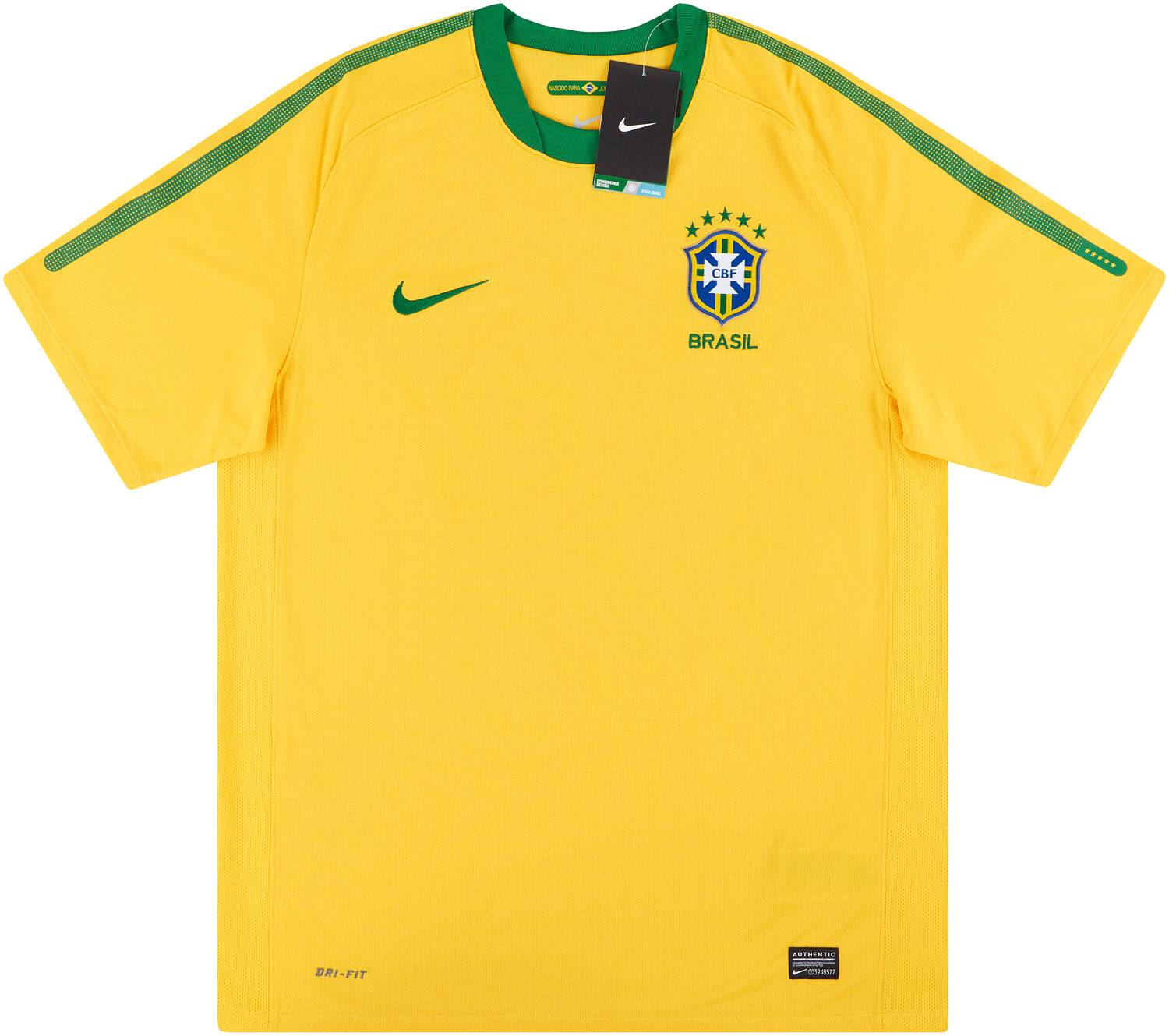 2010-11 Brazil Home Shirt
