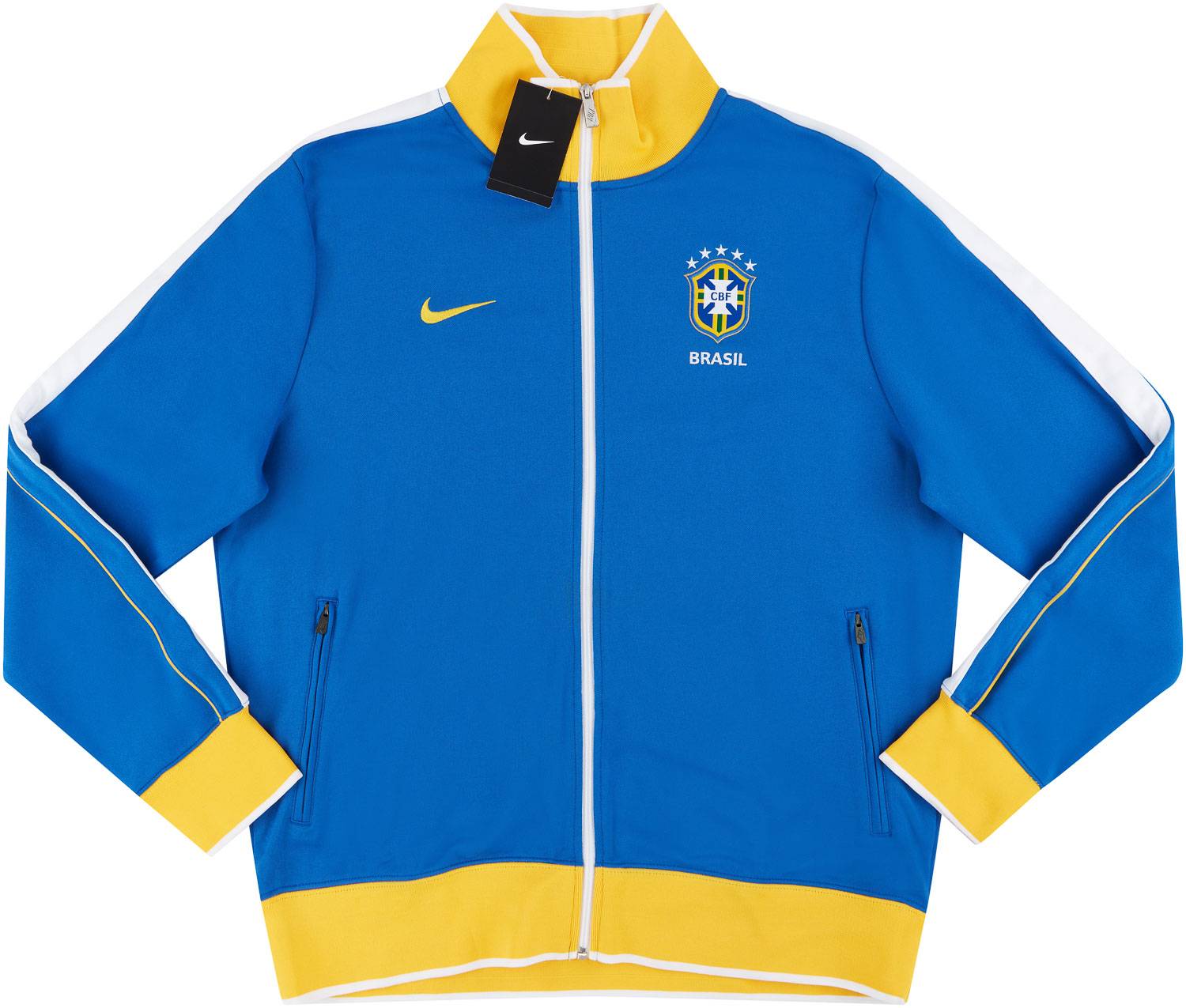 2010-11 Brazil Nike Anthem Jacket - NEW