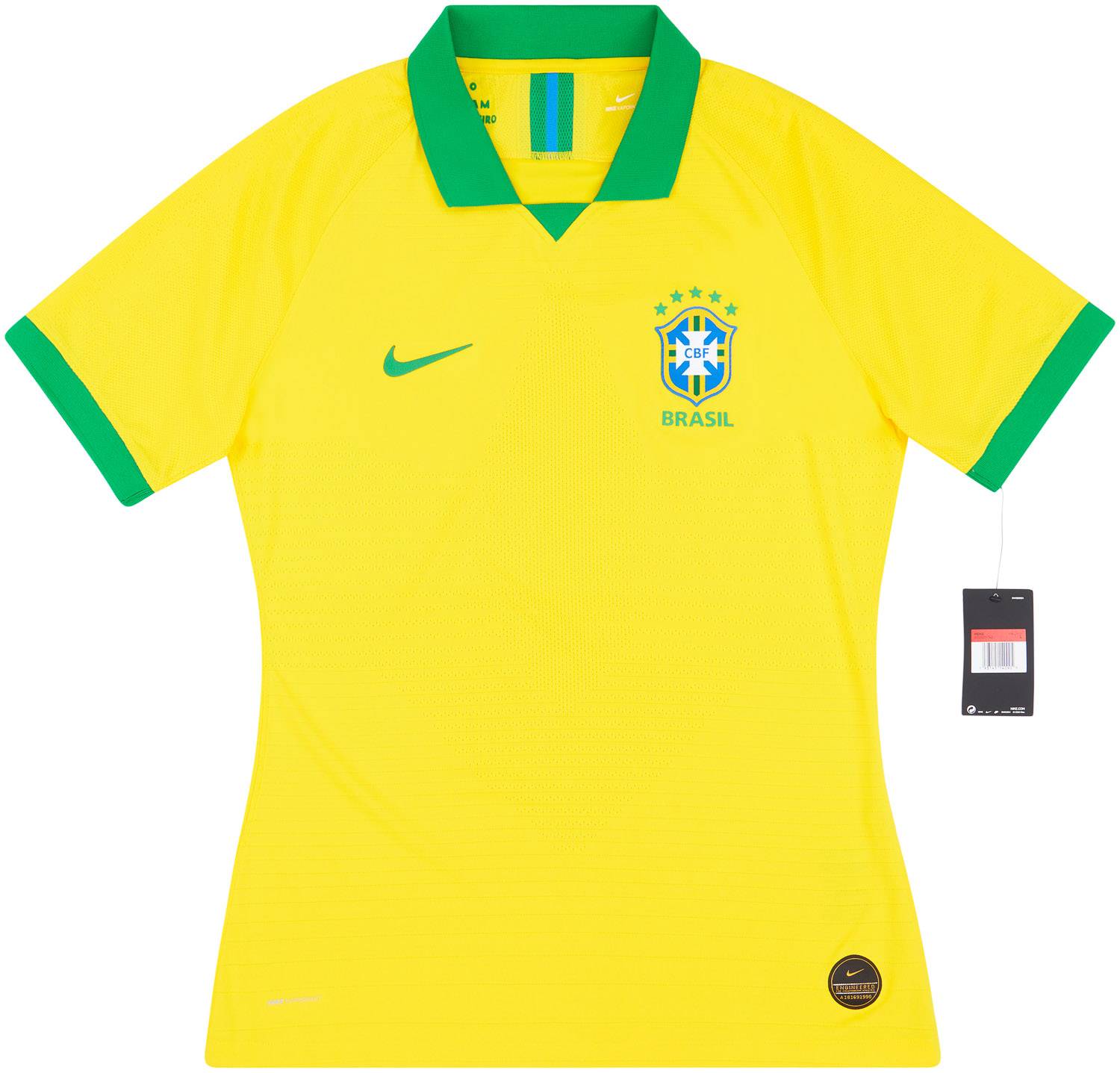 2019-20 Brazil Player Issue Authentic Home Shirt - NEW