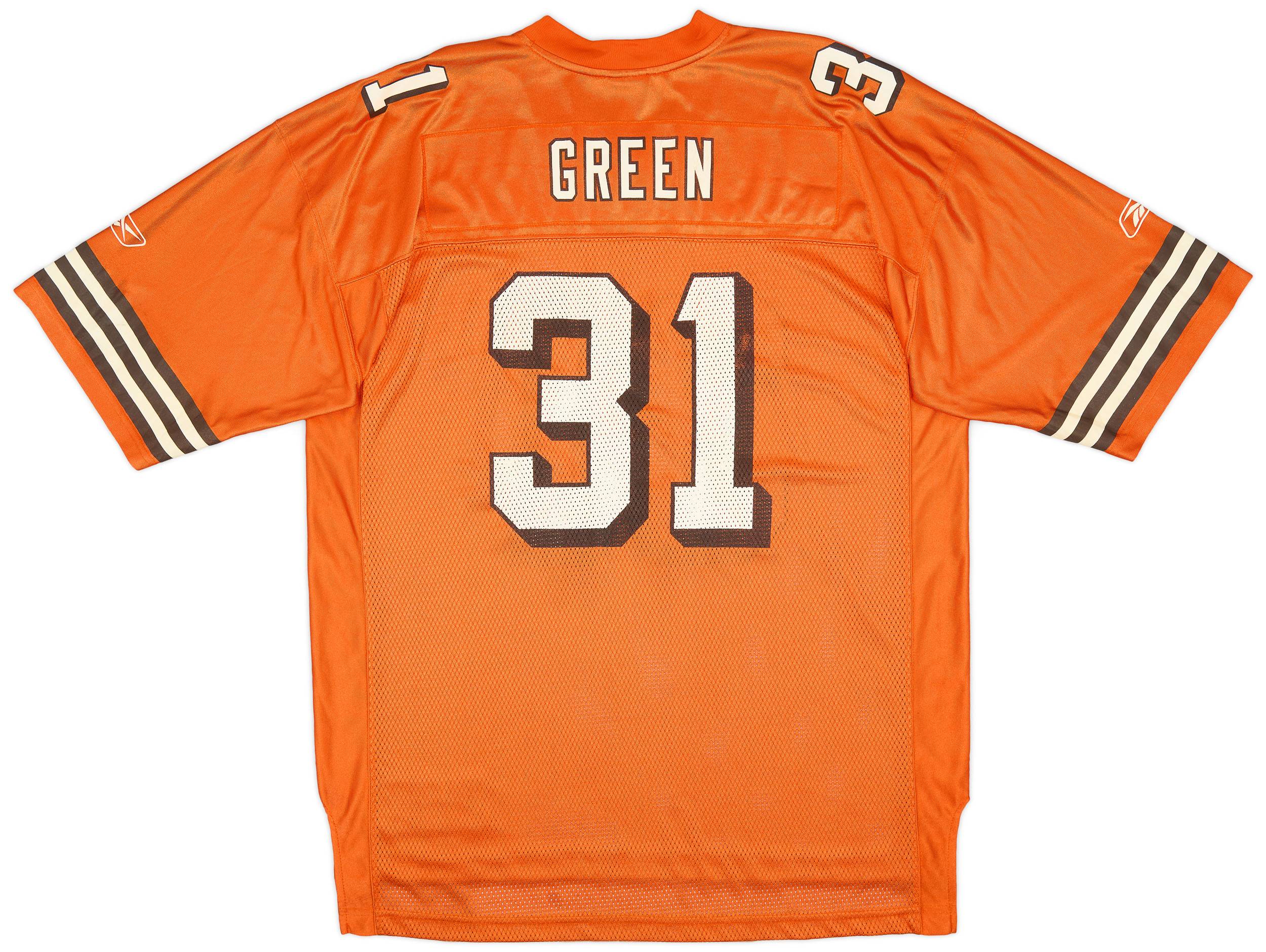 2002-04 Cleveland Browns Green #31 Reebok On Field Alternate
