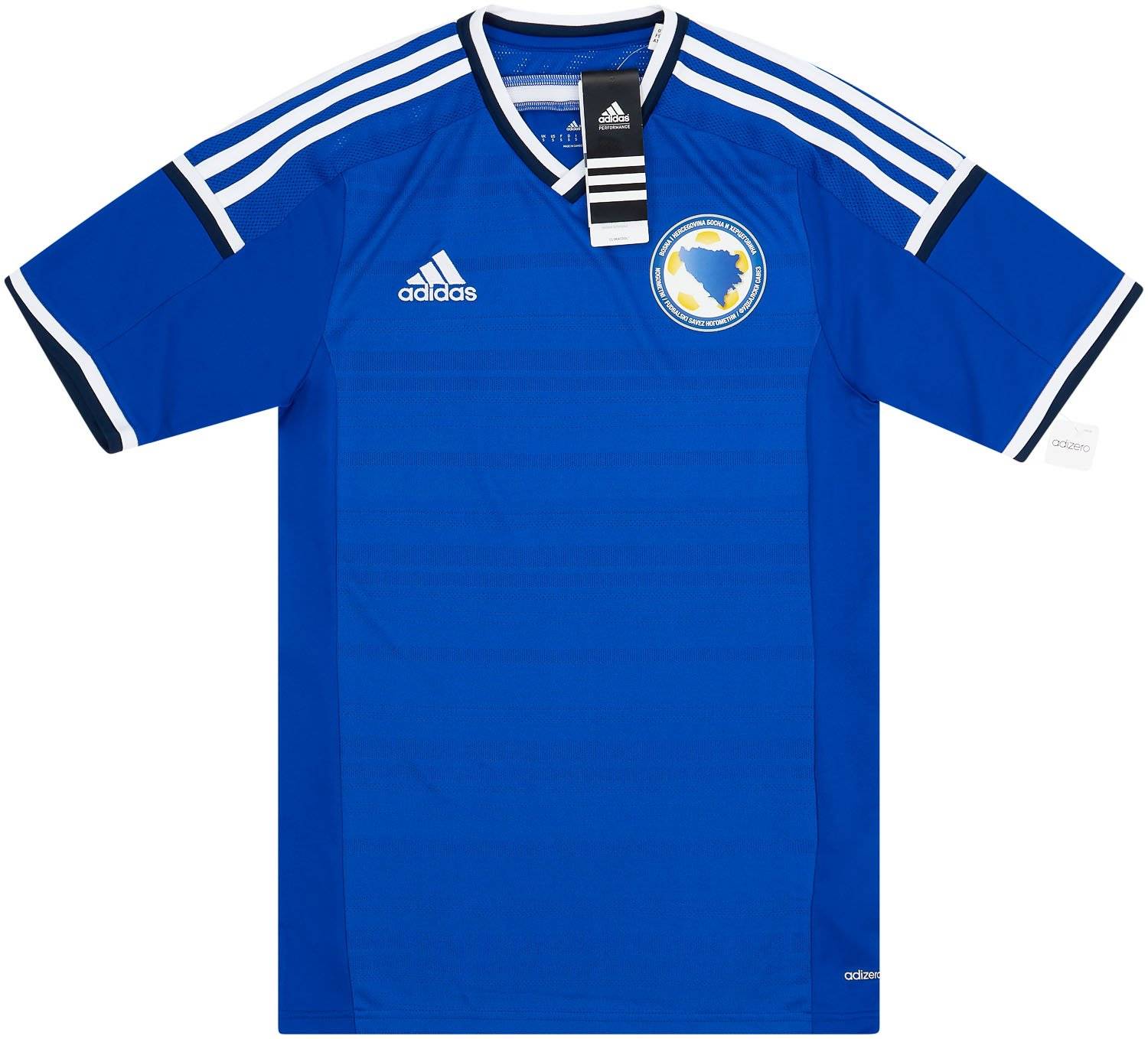 2014-15 Bosnia & Herzegovina Home Shirt