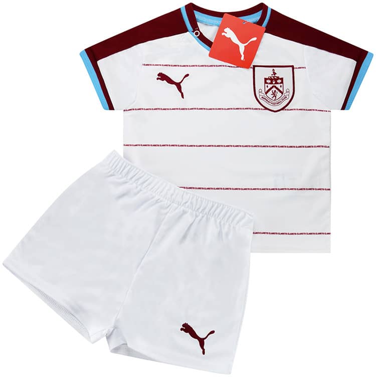 2017-18 Burnley Away Shirt & Shorts Kit - NEW - (BABY)