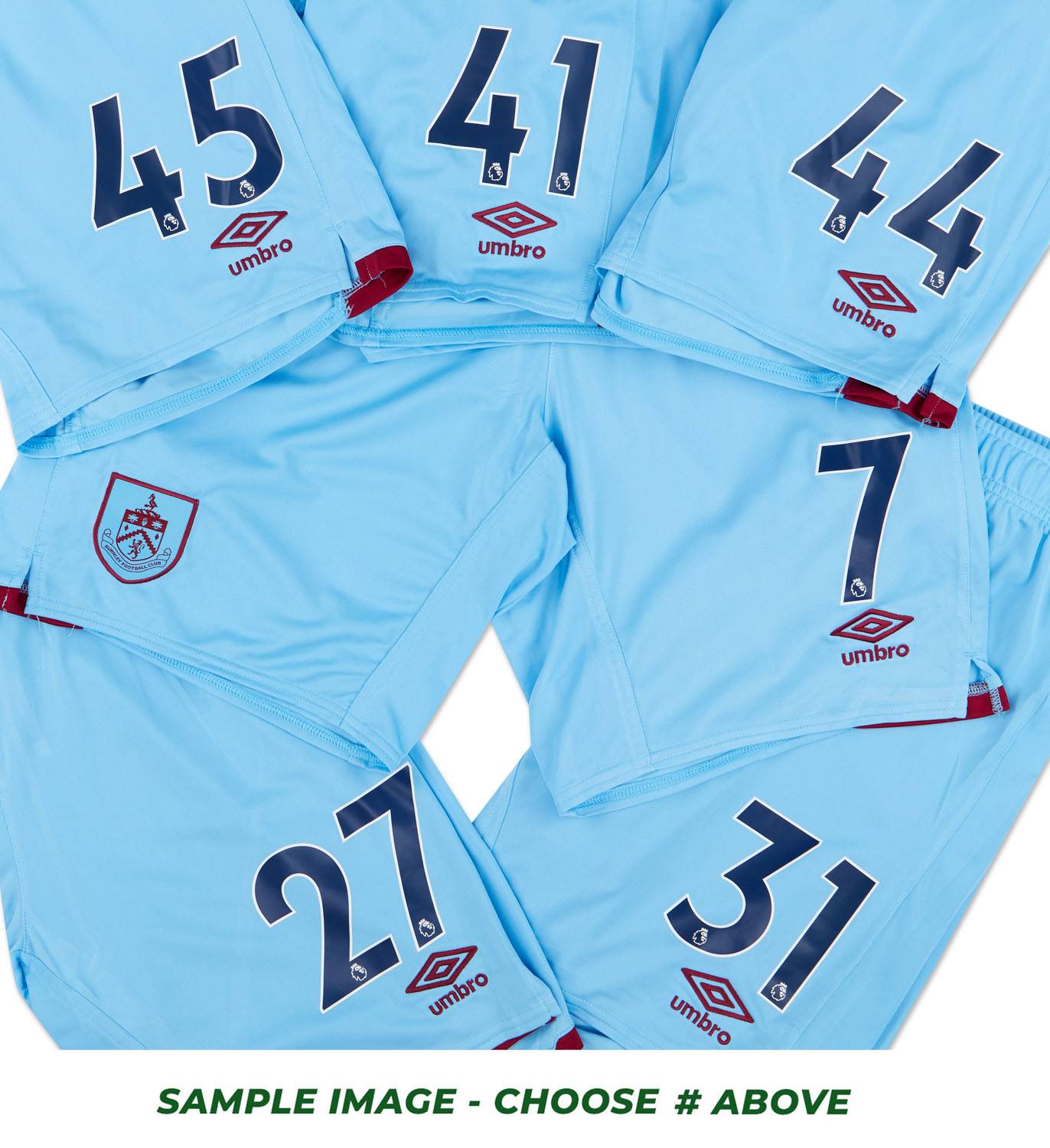 2019-20 Burnley Player Issue Away Shorts # (Excellent) L