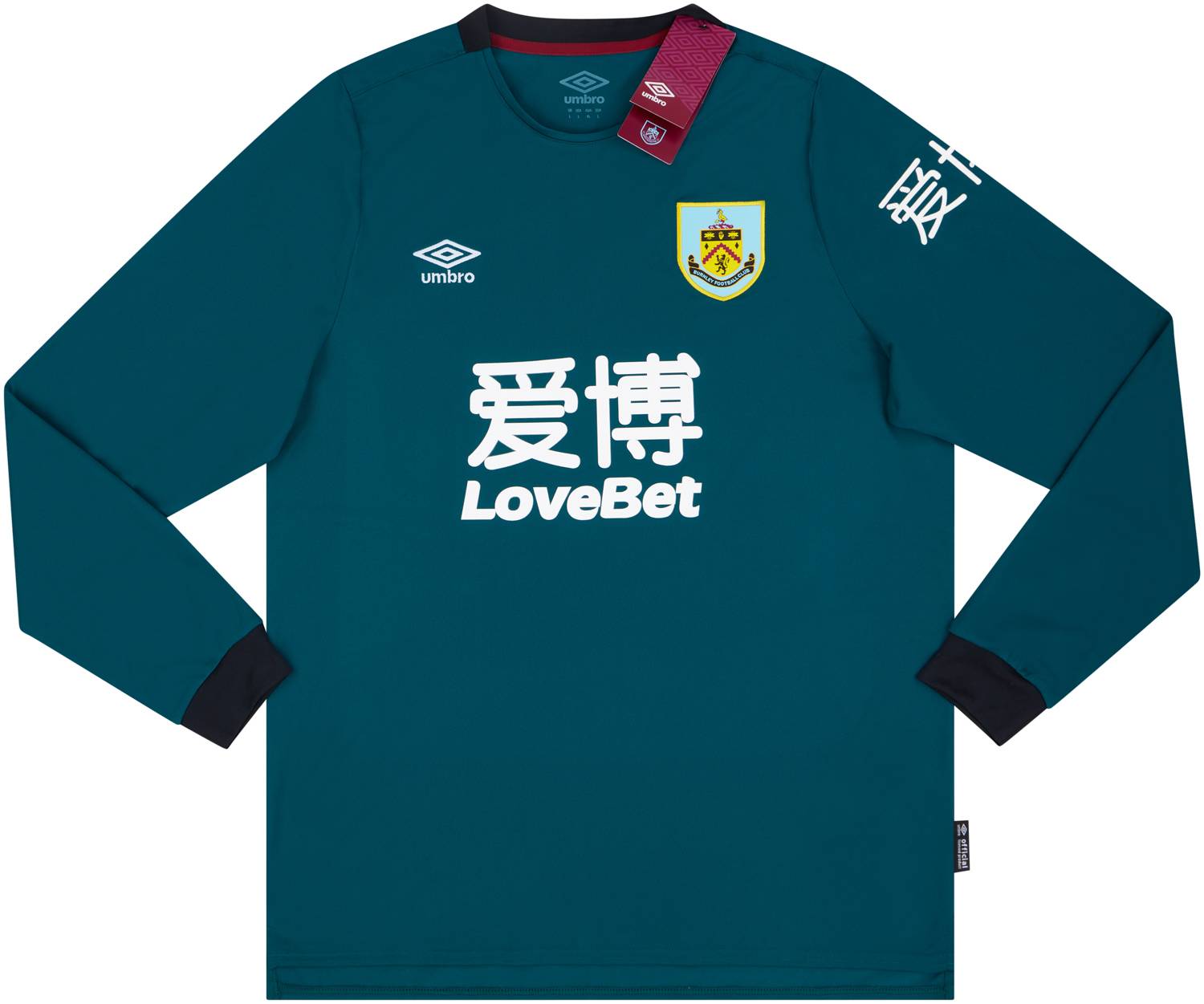 2019-20 Burnley Third L/S Shirt