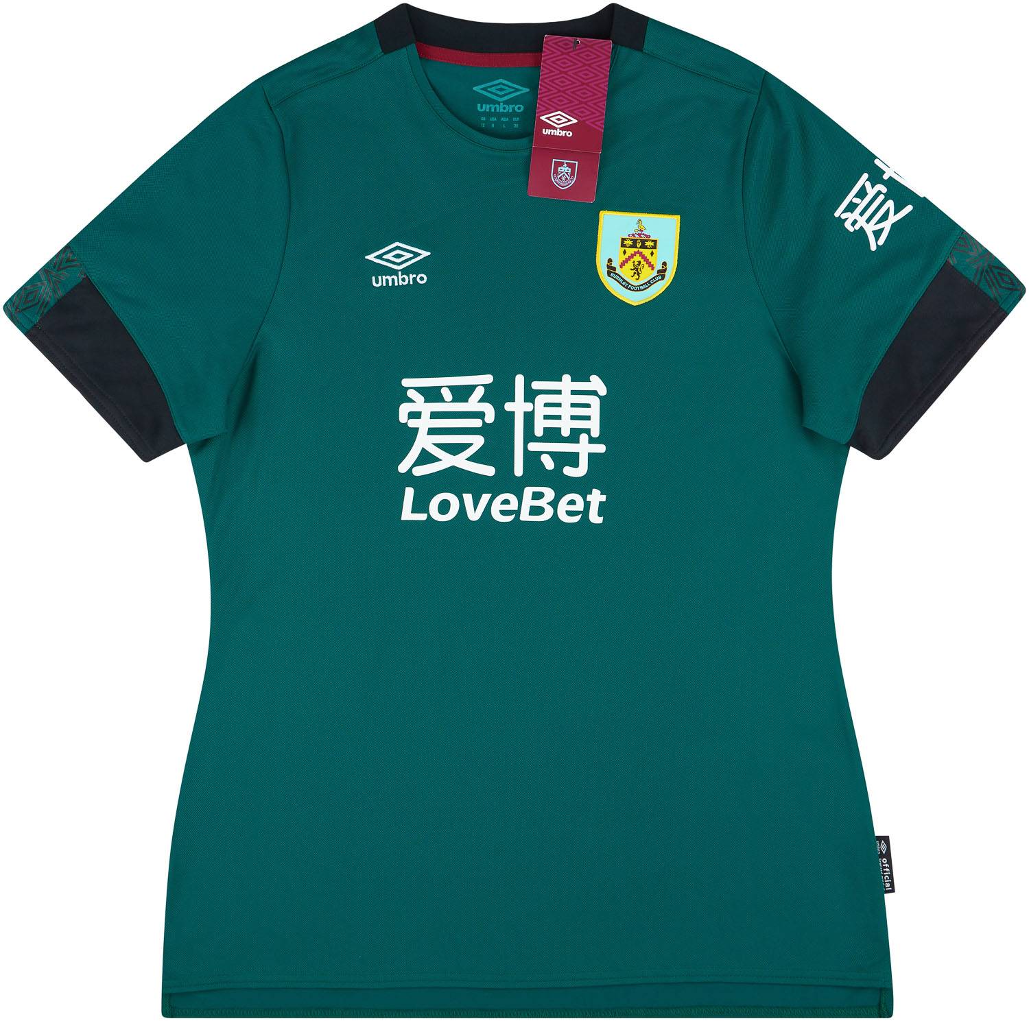 2019-20 Burnley Third Shirt Womens