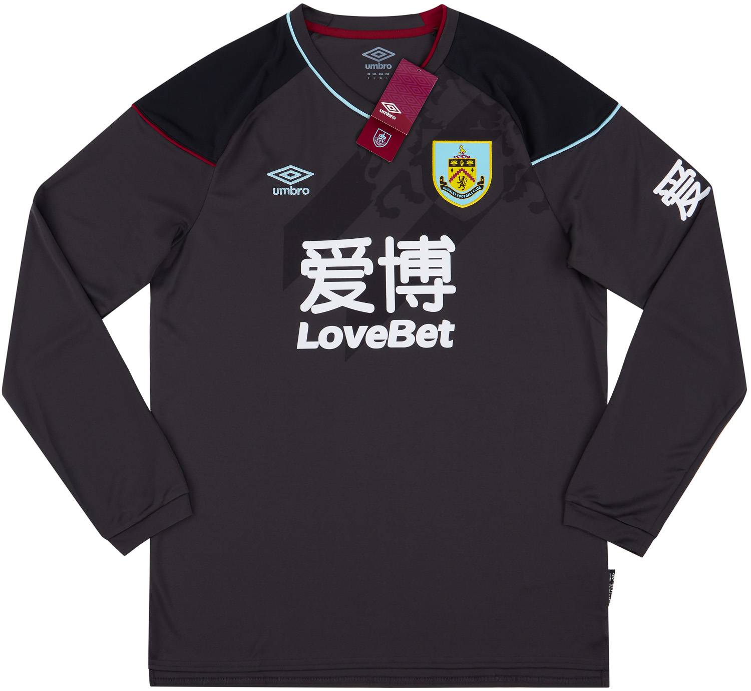 2020-21 Burnley Away L/S Shirt