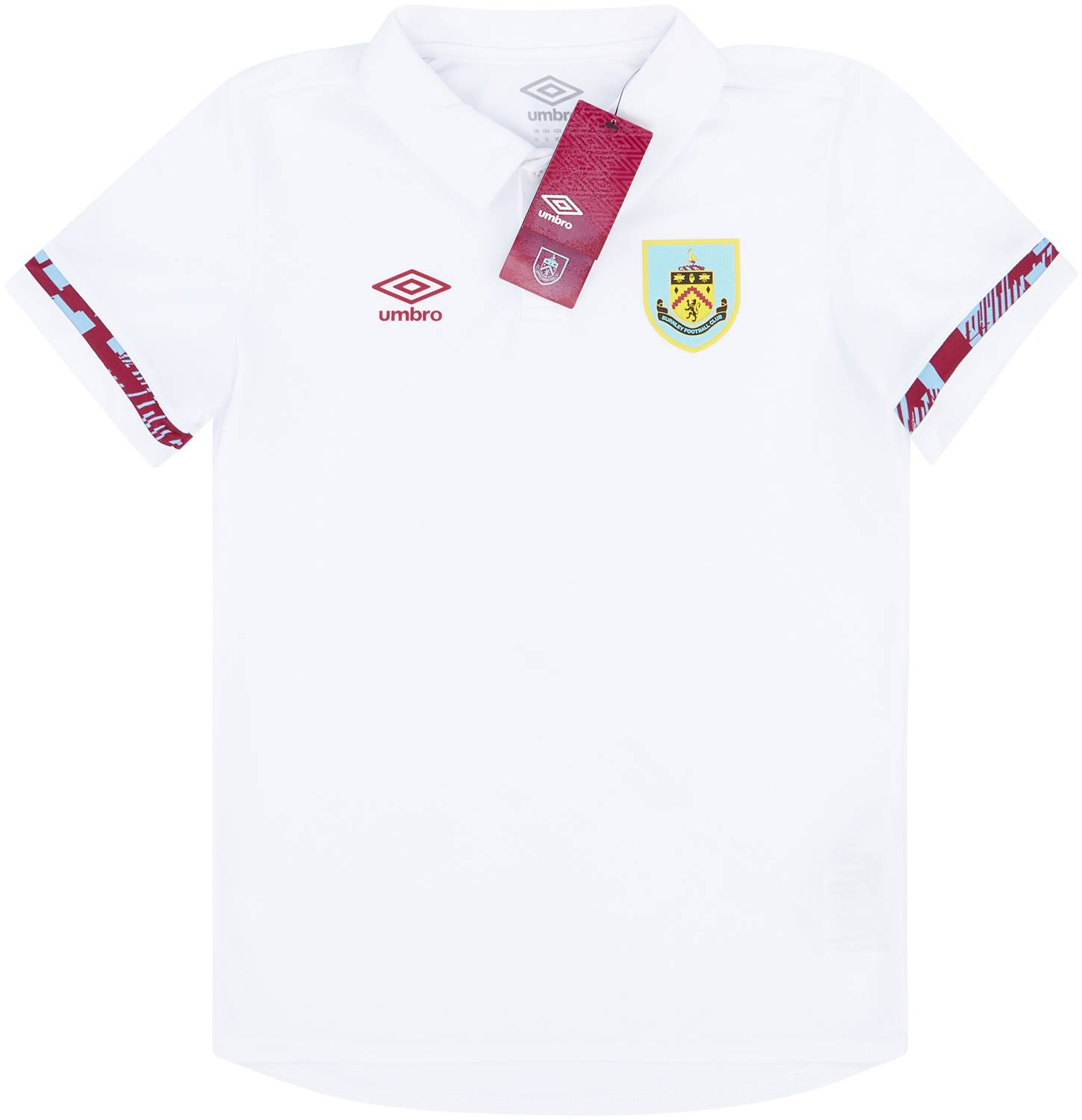 2020-21 Burnley Umbro Polo T-Shirt - NEW - (KIDS)