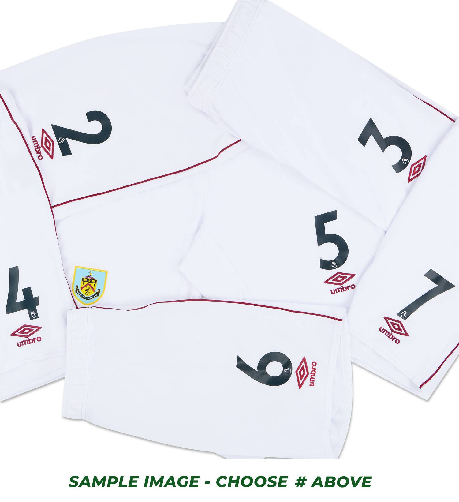 2020-21 Burnley Player Issue Home Shorts (Excellent) XL