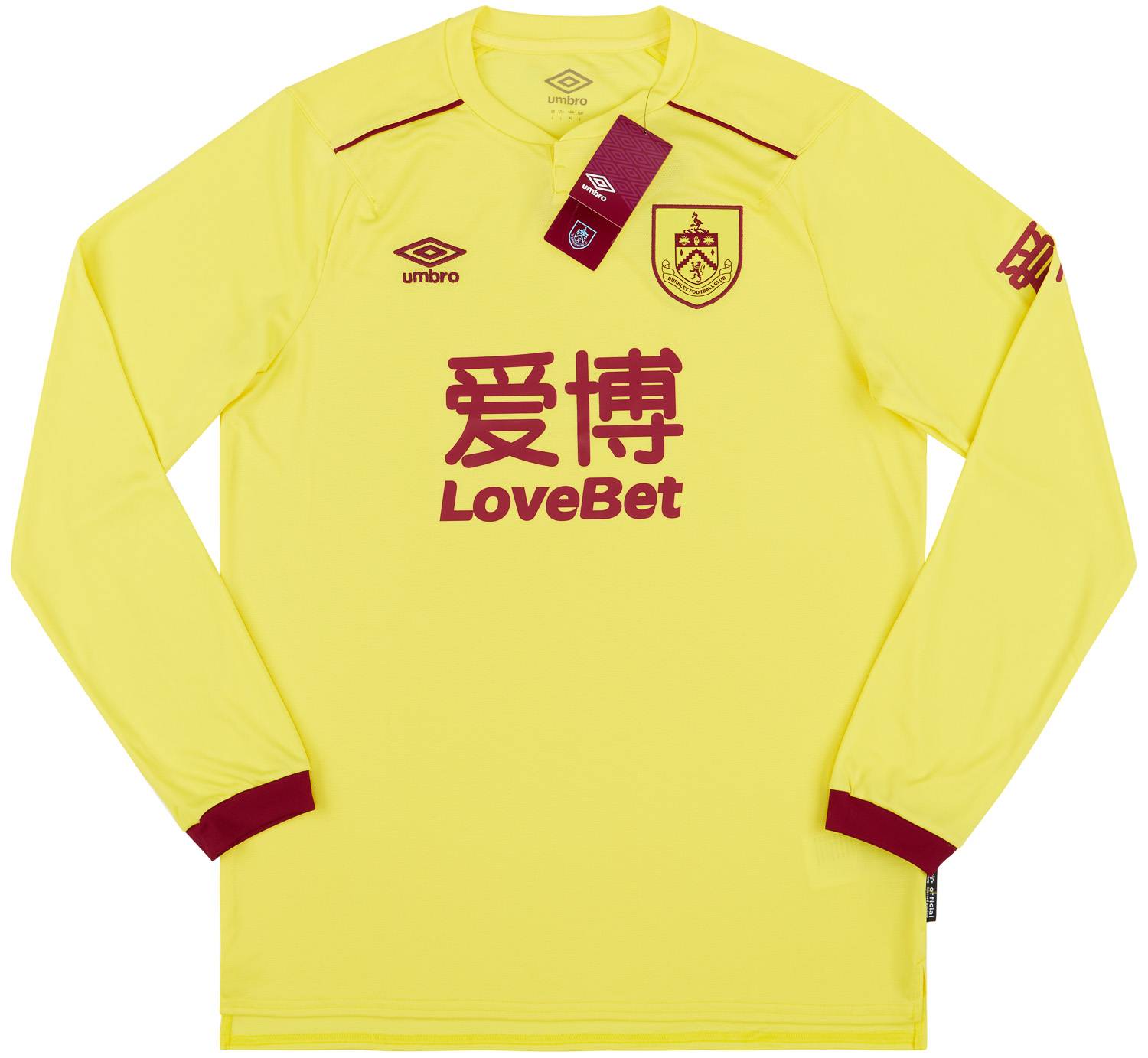 2020-21 Burnley Third L/S Shirt