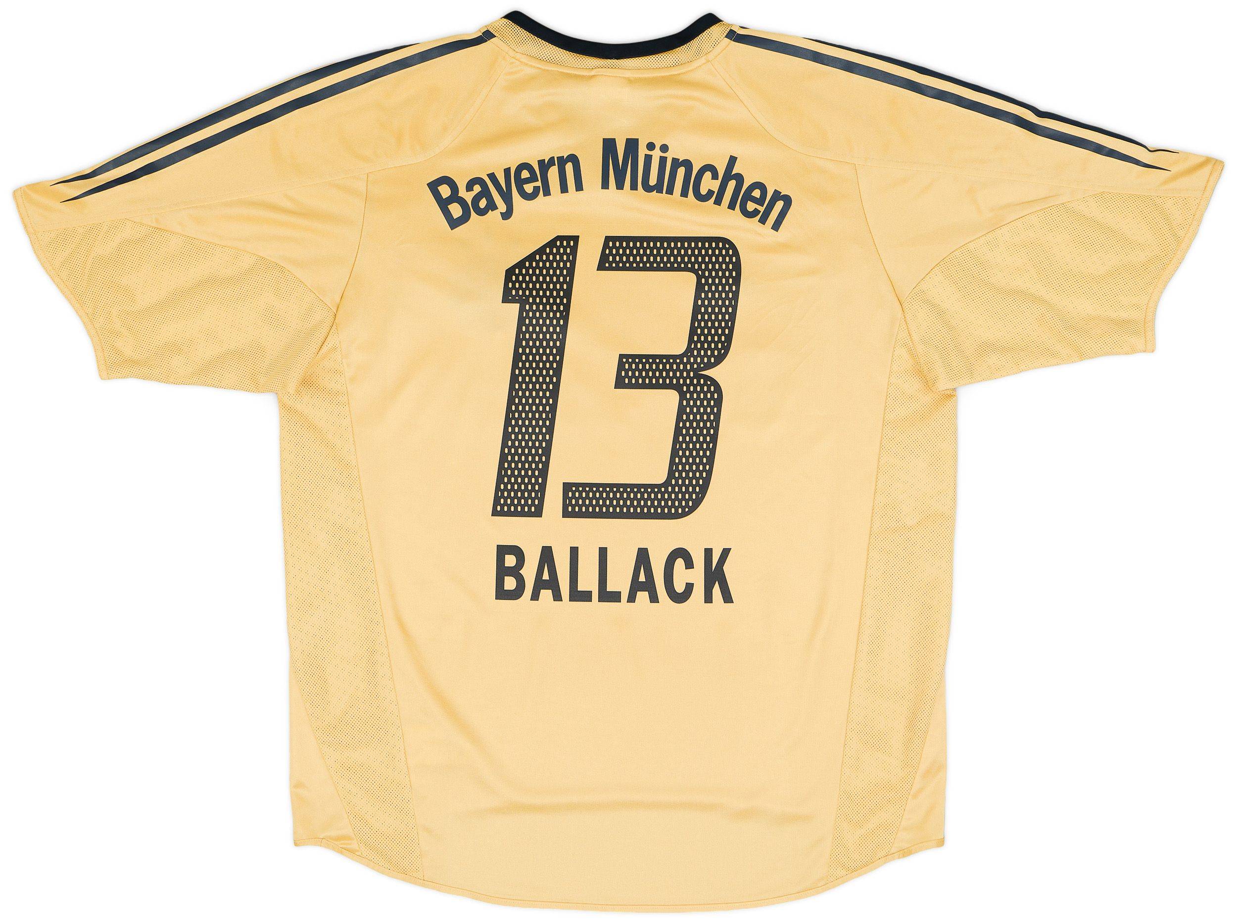 2004-05 Bayern Munich Away Shirt Ballack #13