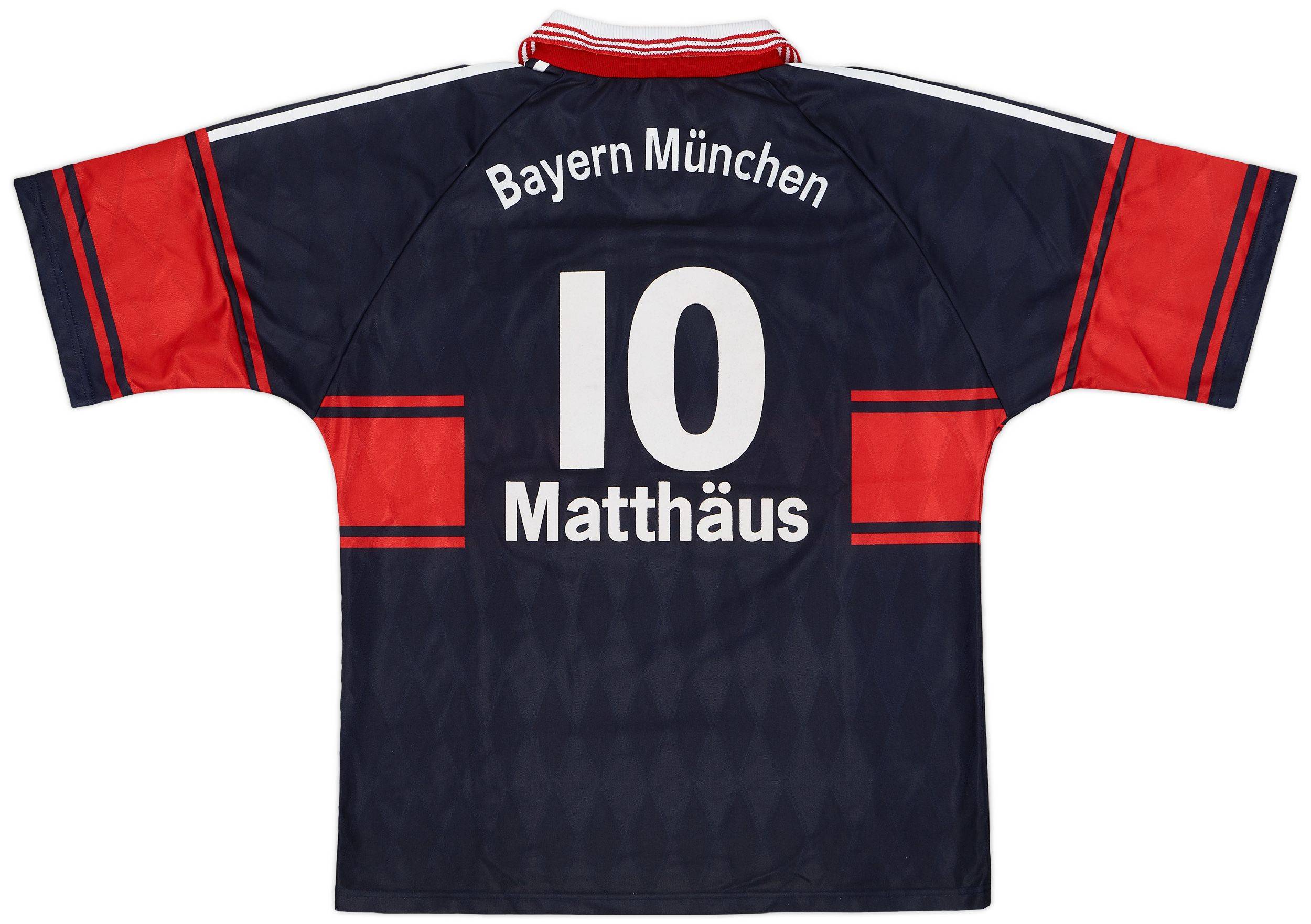 1997-99 Bayern Munich Home Shirt Matthaus #10
