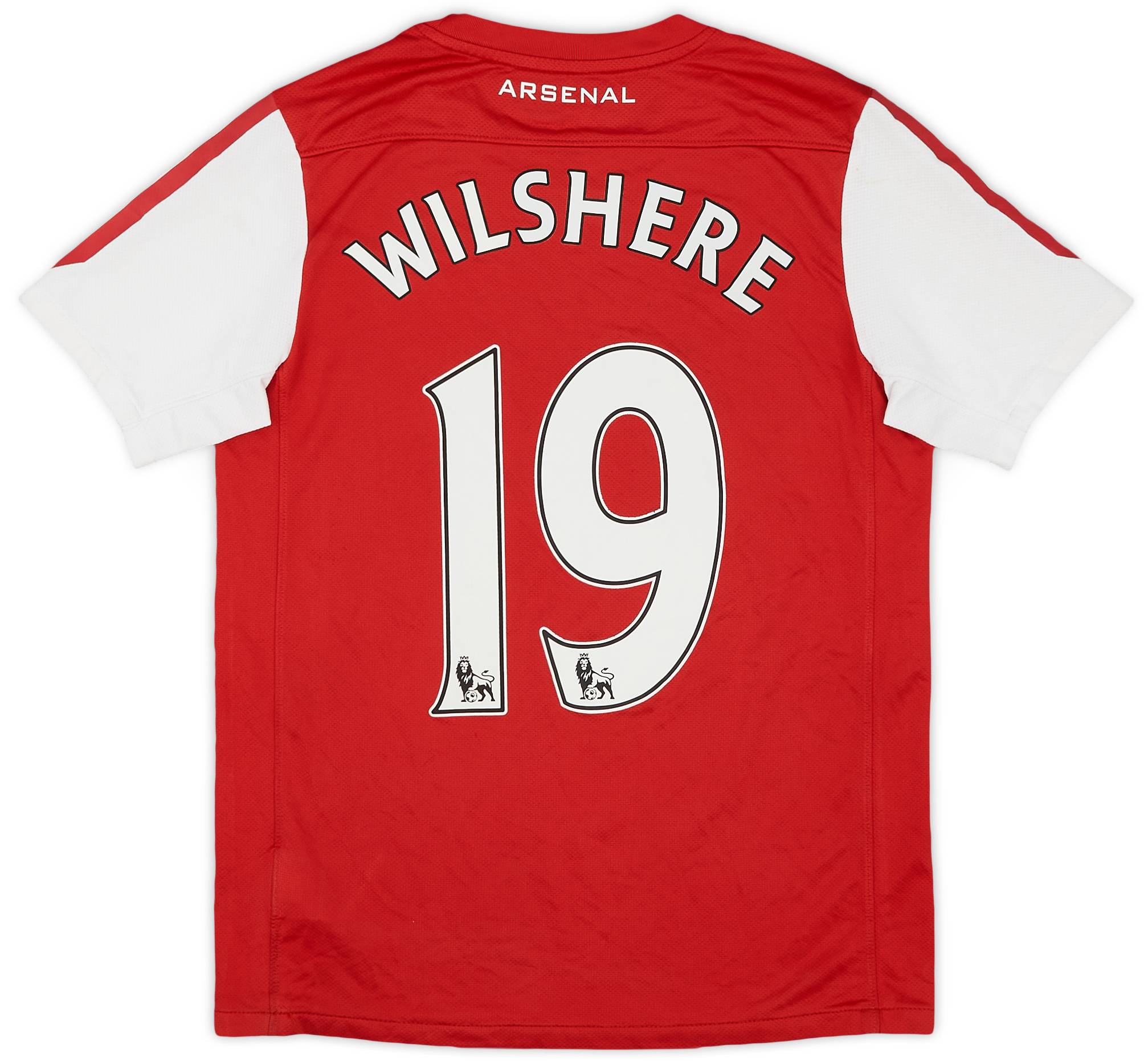 2011-12 Arsenal Home Shirt Wilshere #19 - 6/10 - (L.Boys)