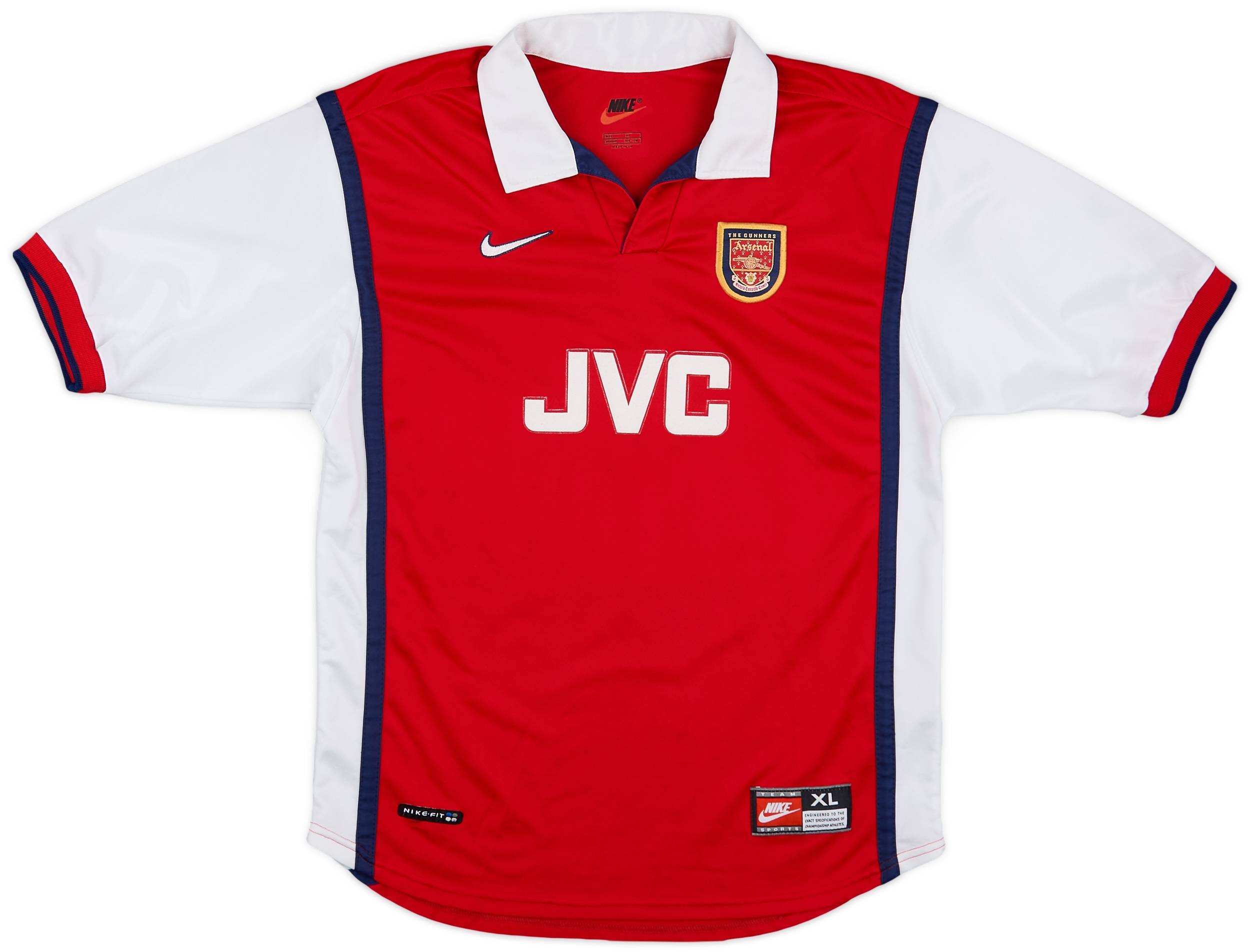 1998-99 Arsenal Home Shirt - 8/10 - (XL.Boys)