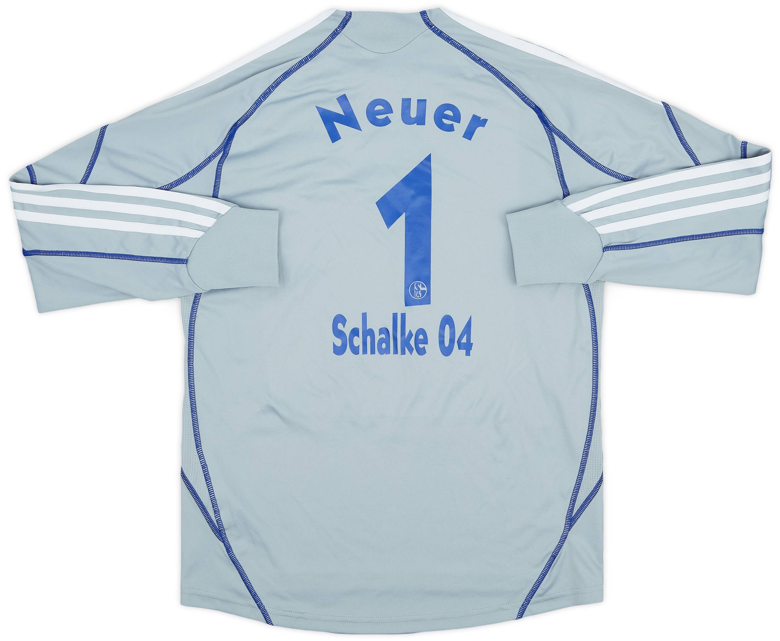 2009-10 Schalke GK Shirt Neuer #1 - 8/10 - (M.Boys)