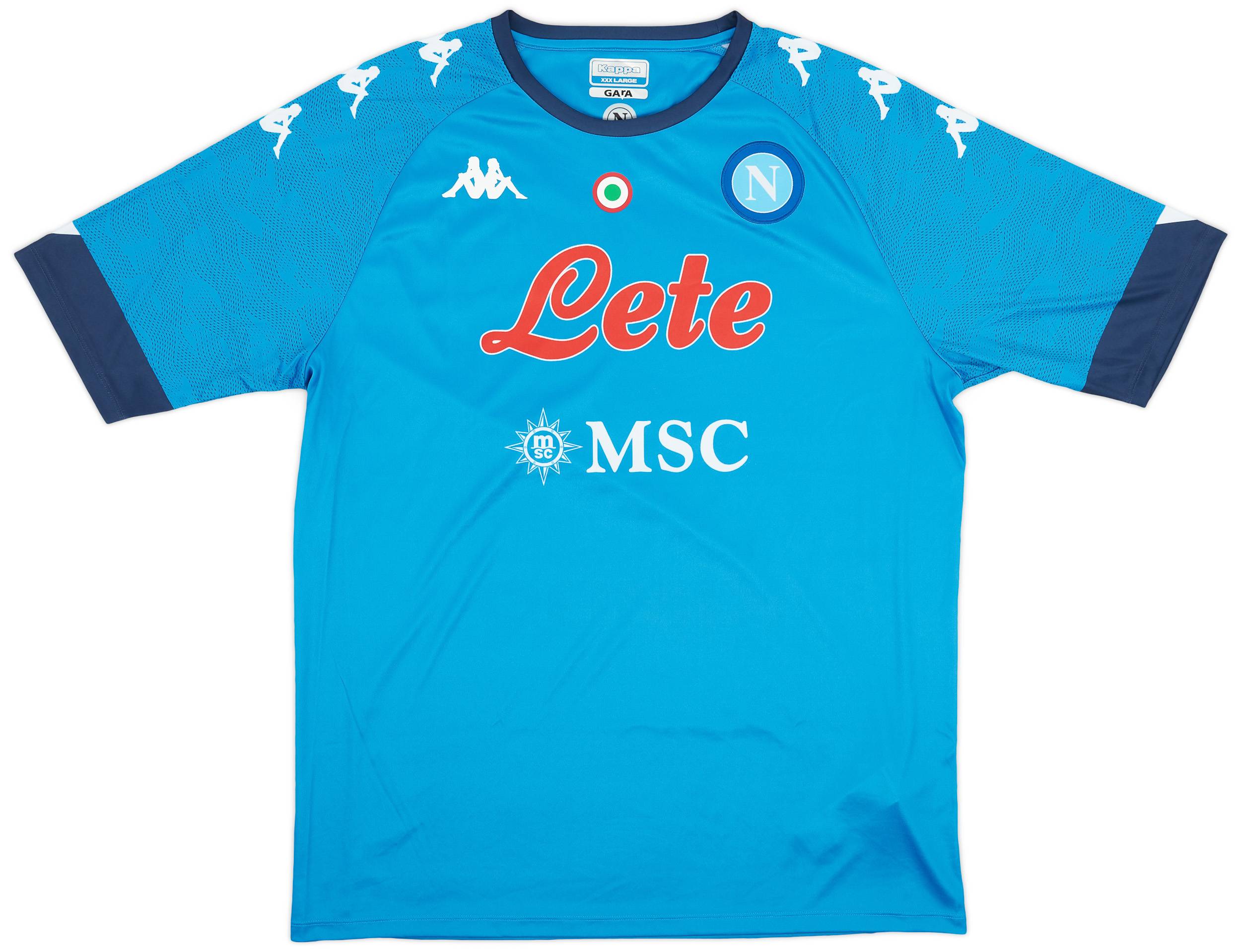 2020-21 Napoli Basic Home Shirt - 10/10 - (3XL)