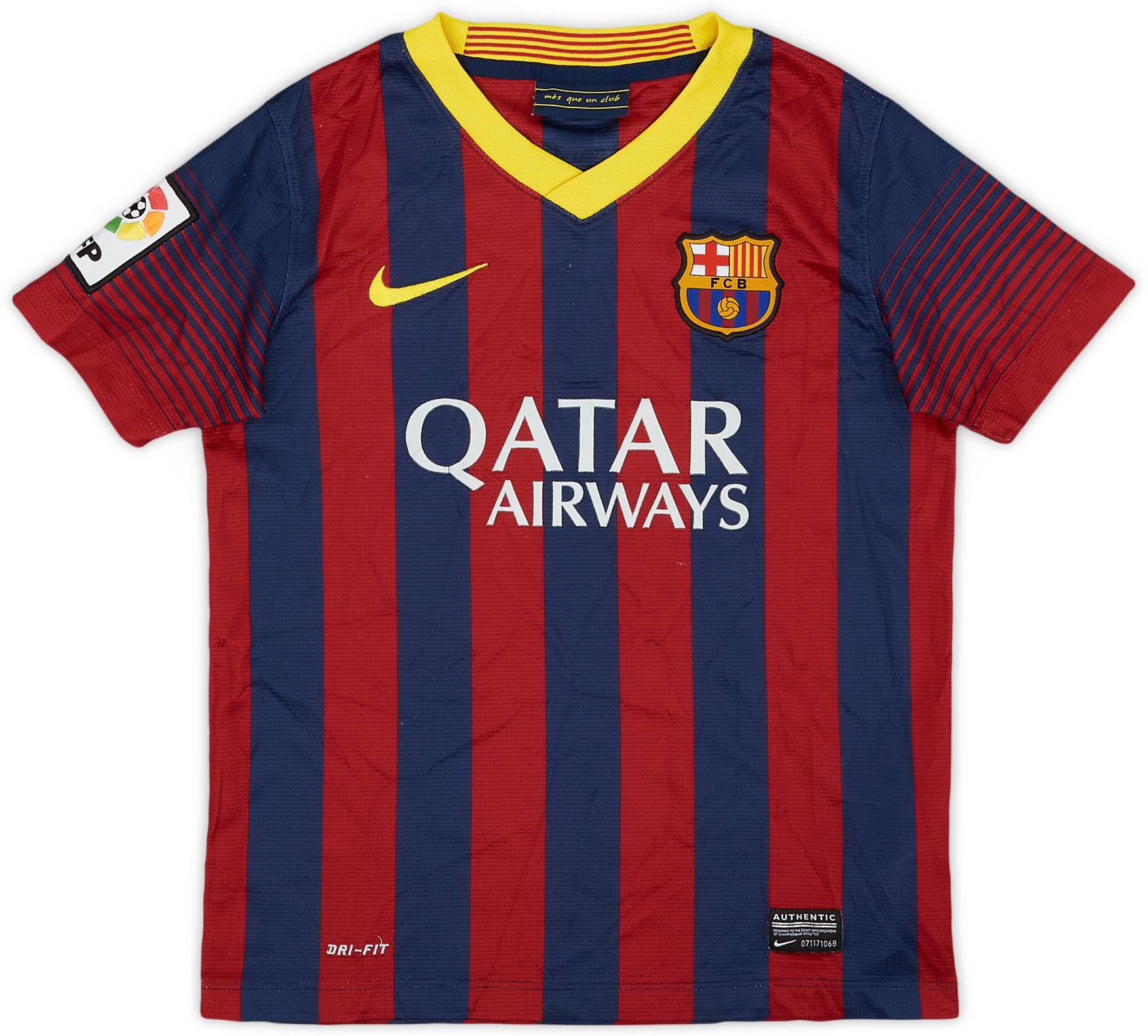 2013-14 Barcelona Home Shirt - 6/10 - (S.Boys)