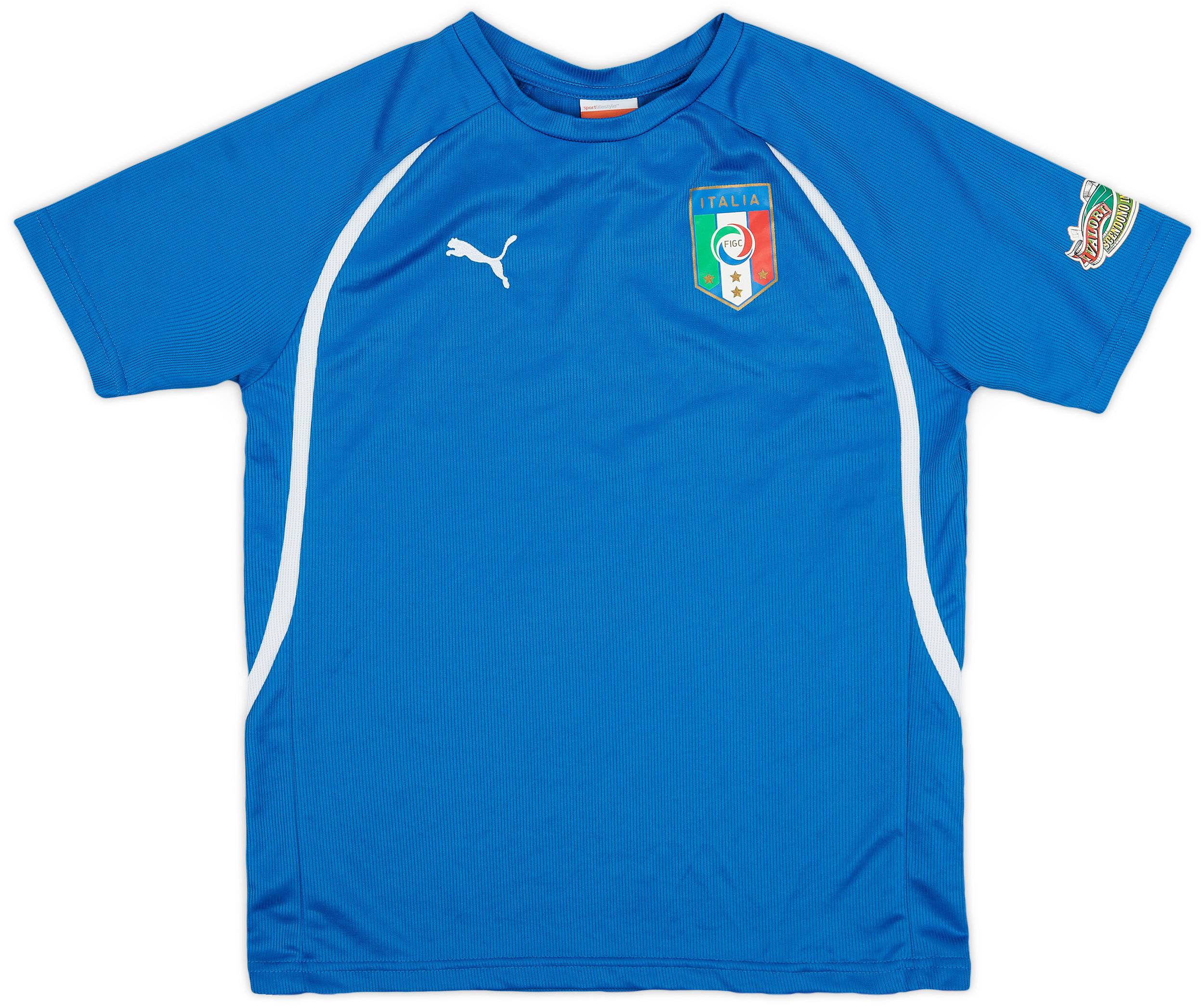 2010-11 Italy Puma Training Shirt - 9/10 - (L.Boys)