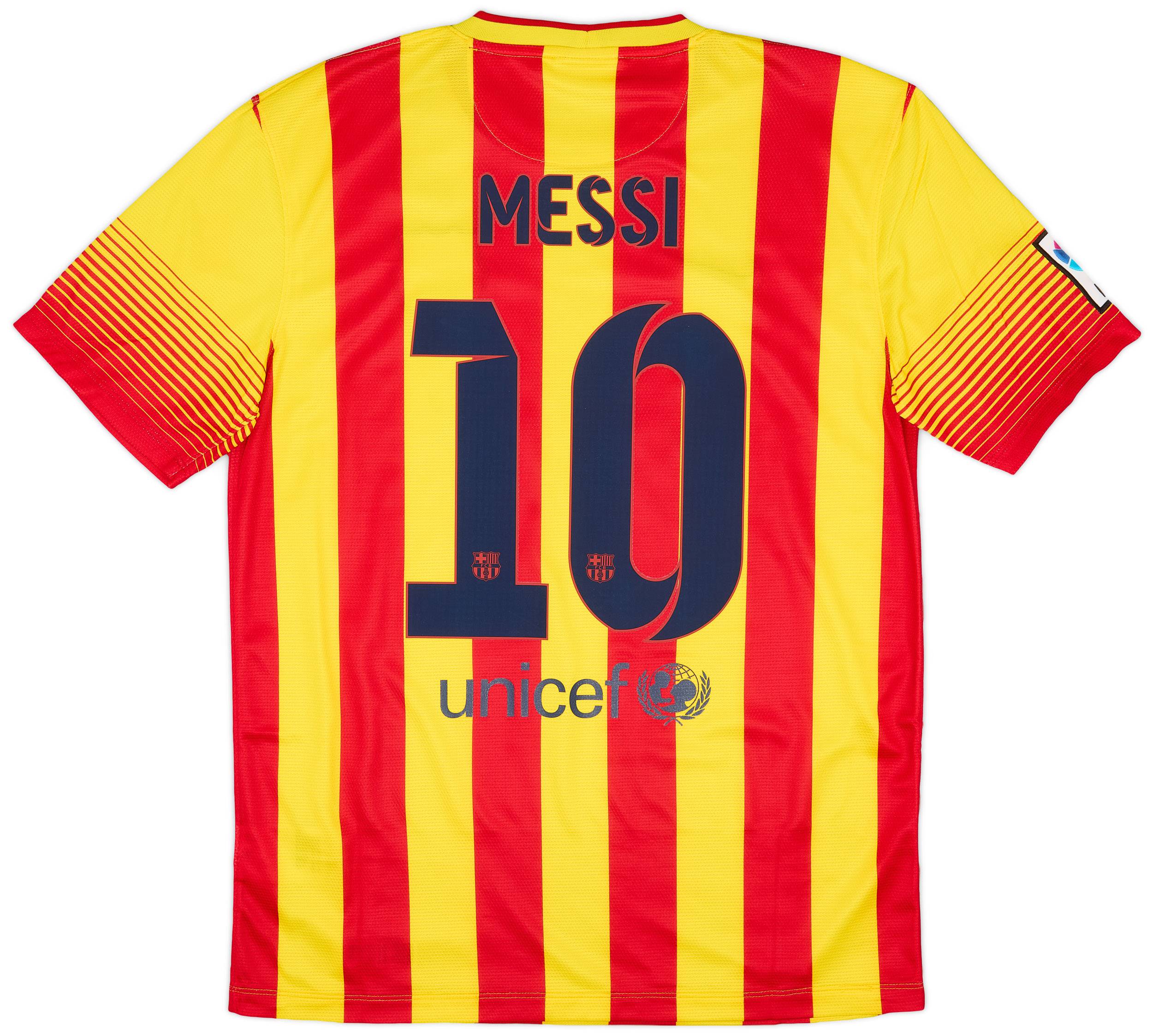 2013-15 Barcelona Away Shirt Messi #10 (M)