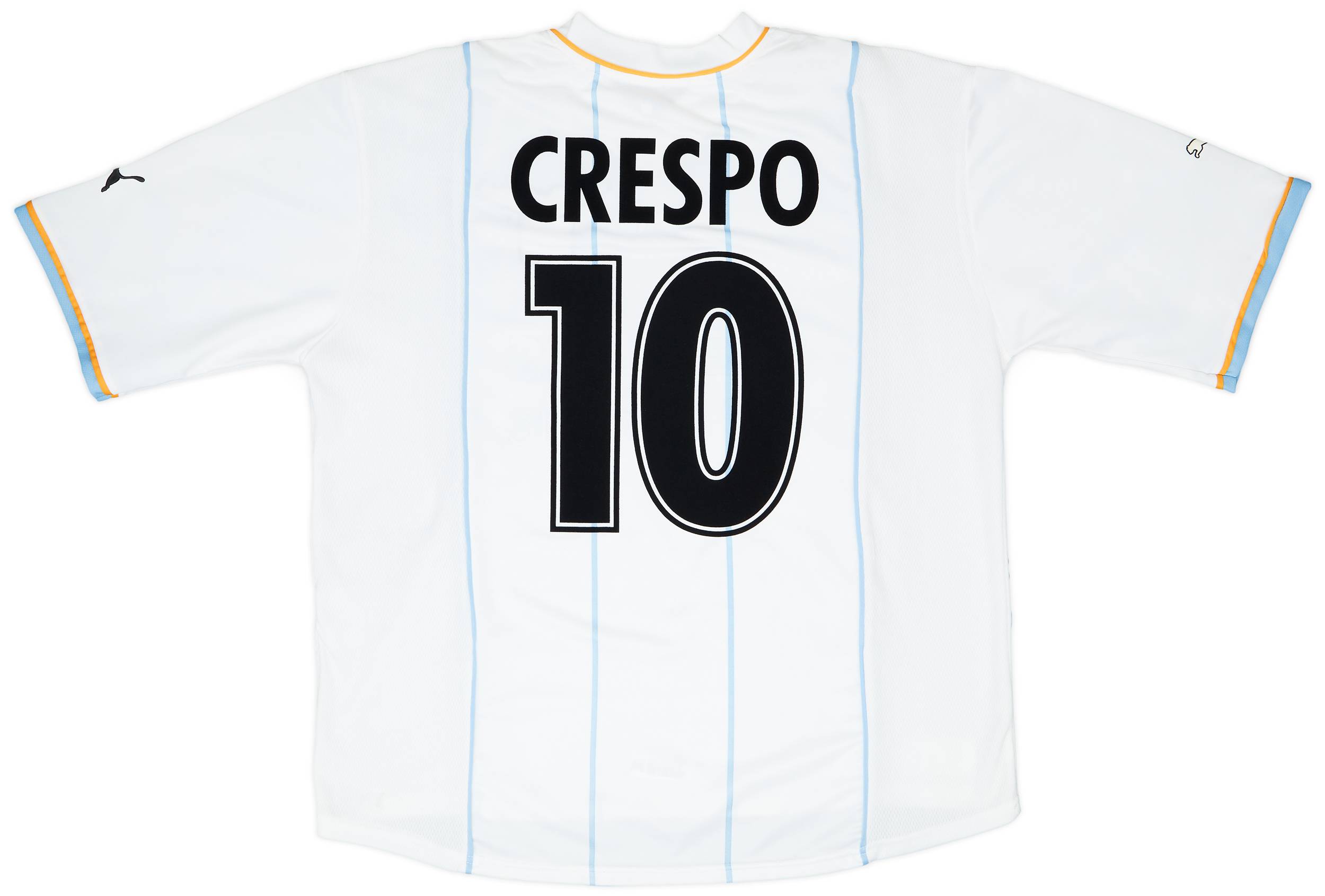 2001-02 Lazio European Home Shirt Crespo #10 - 8/10 - (XL)