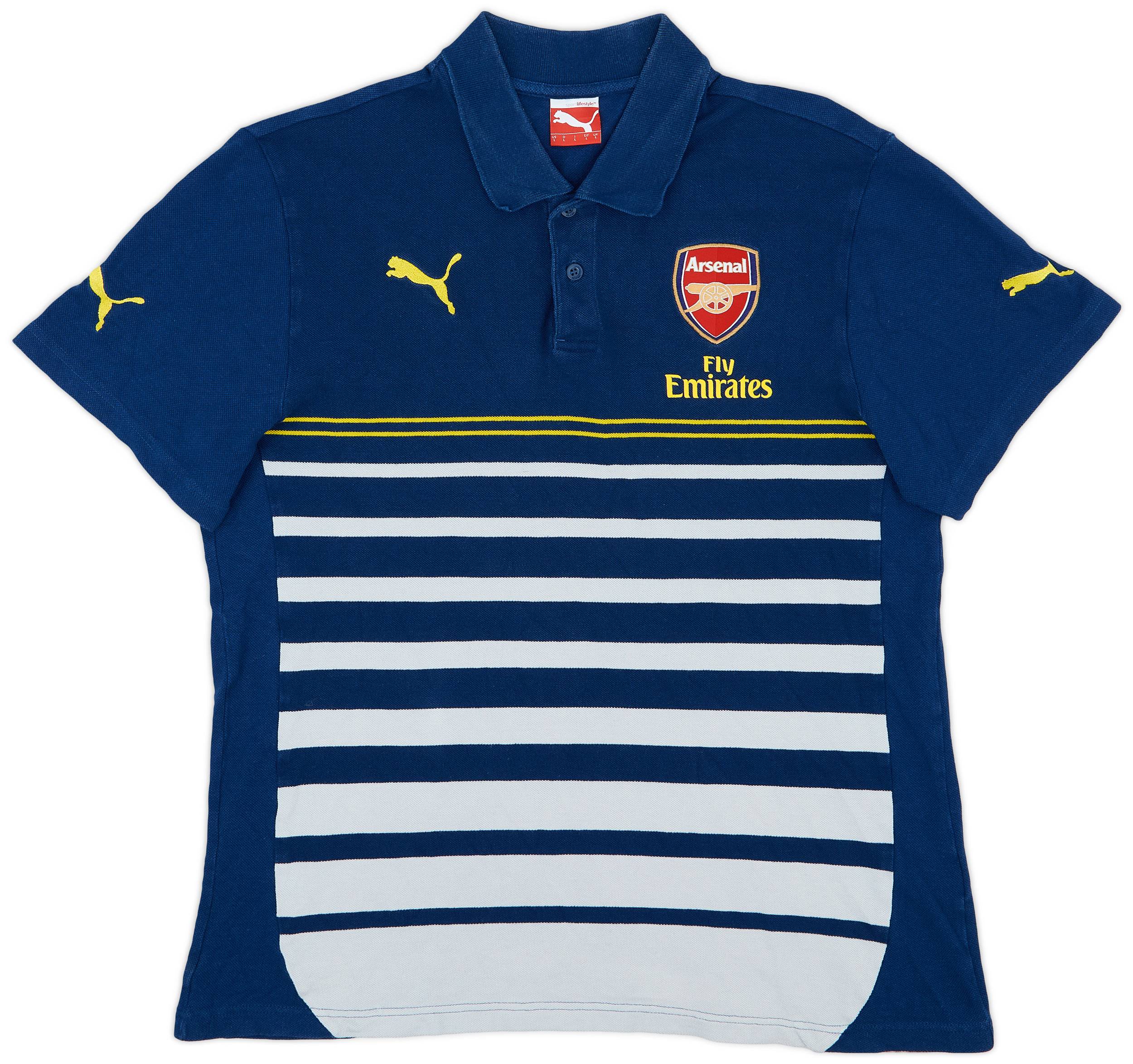 2014-15 Arsenal Puma Polo Shirt - 8/10 - (L)